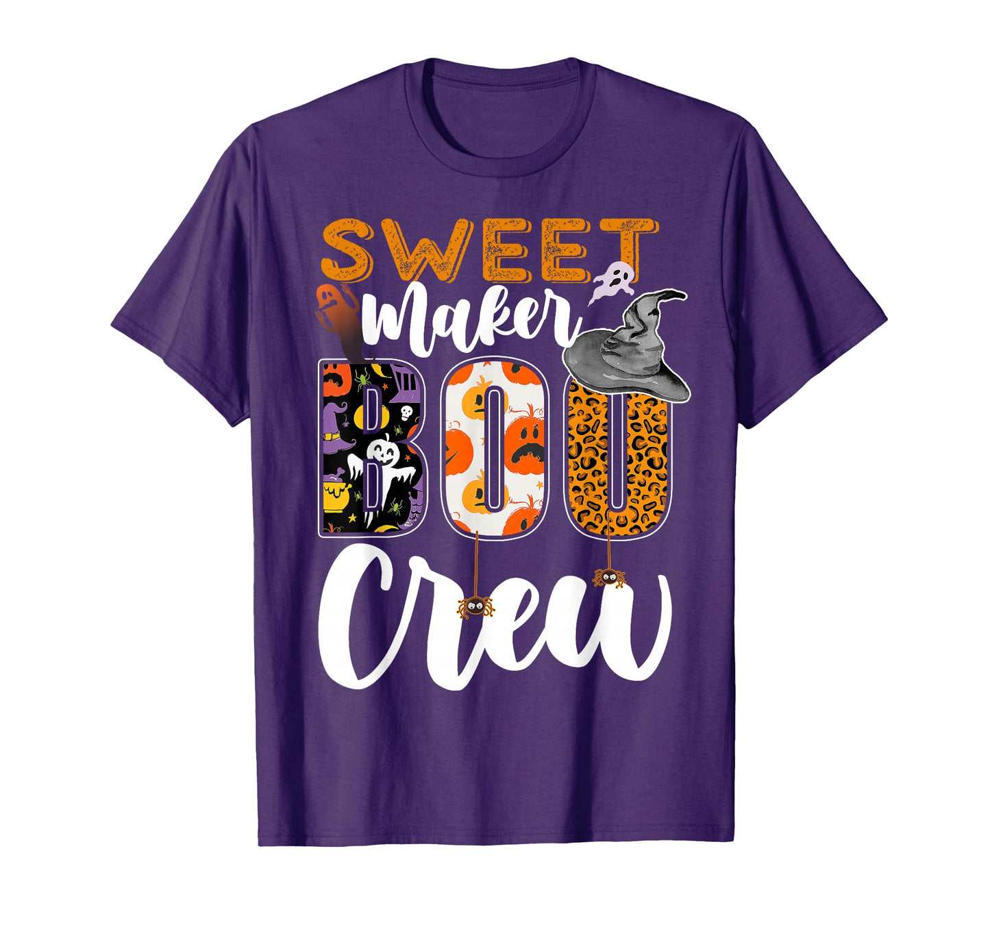 Sweet Maker Boo Crew Halloween Match Candymaker T-Shirt