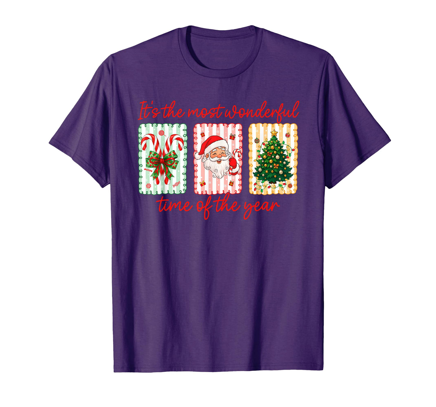 It's The Most Wonderful Time of Year Christmas Santa Claus T-Shirt