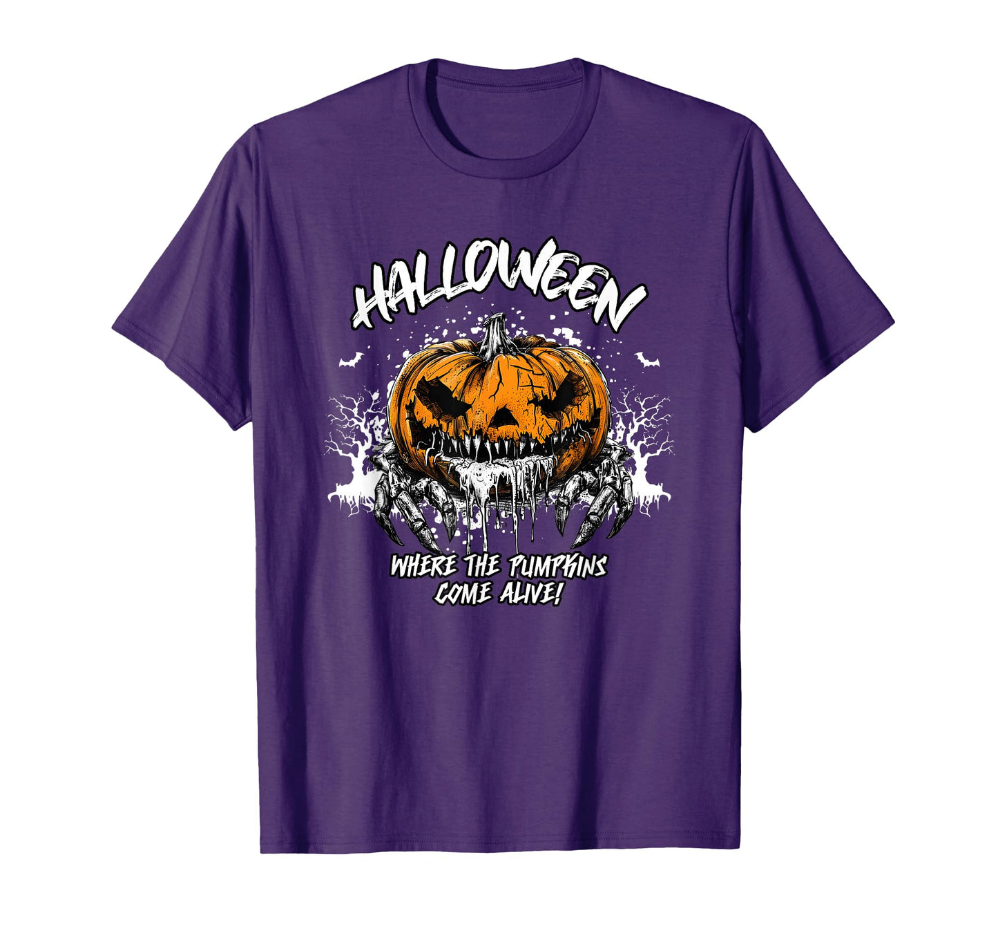 Halloween Where The Pumpkins Come Alive Cursed Witch Brew T-Shirt