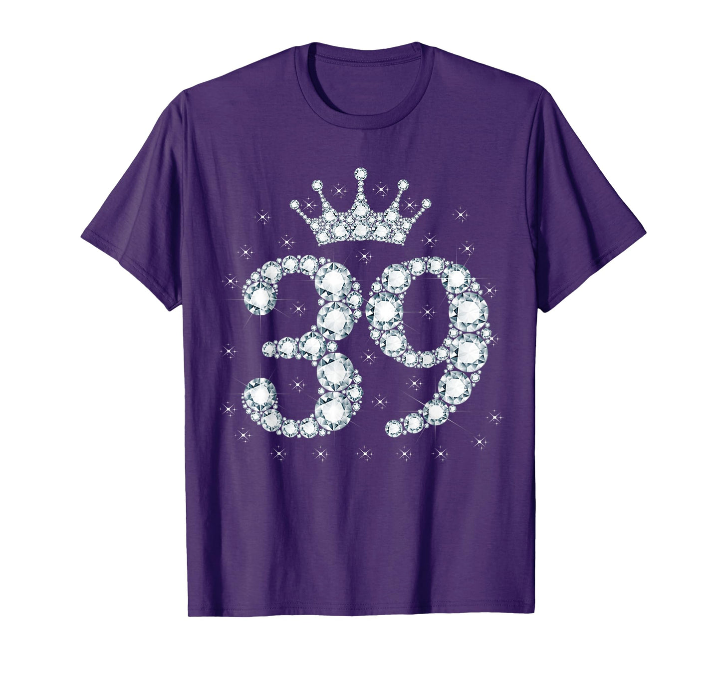 39 Crown 39 Years Old Happy 39th Birthday Girl Women T-Shirt
