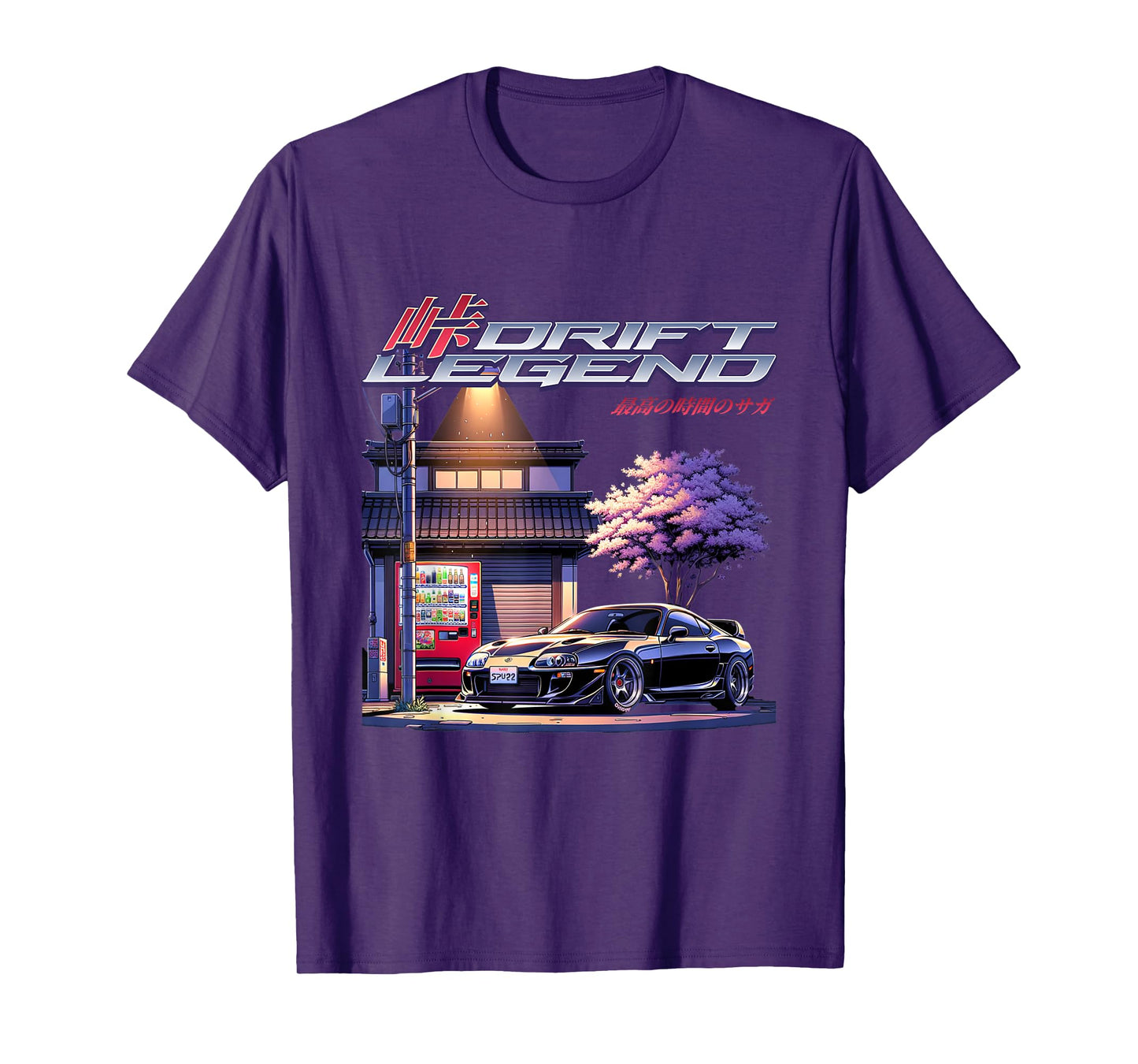 JDM Tokyo Japan Drift Race Car Tuning Retro Vintage Graphic T-Shirt