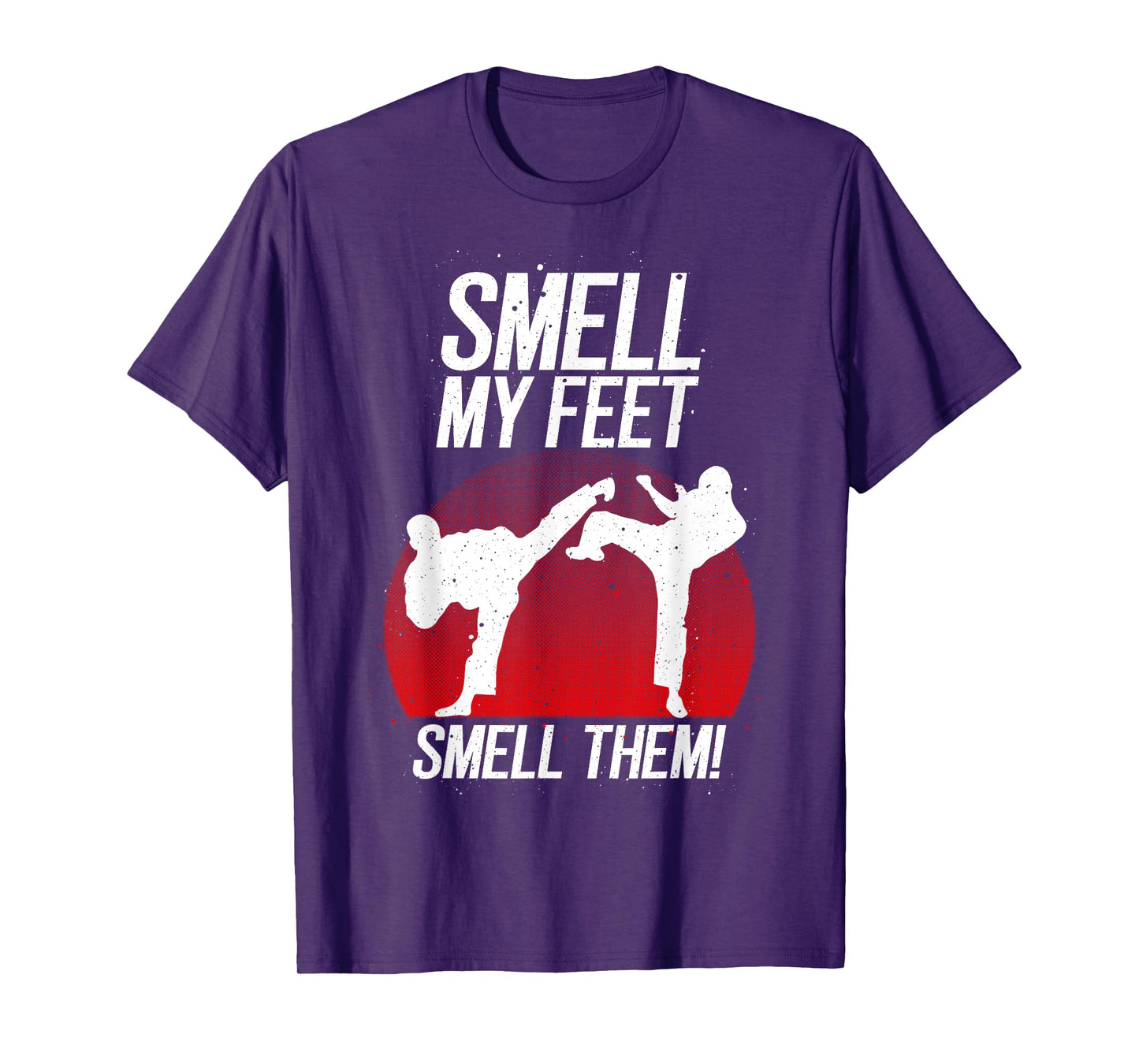 Cool Karate Gift For Boys Girls Funny Smell My Feet Karate T-Shirt