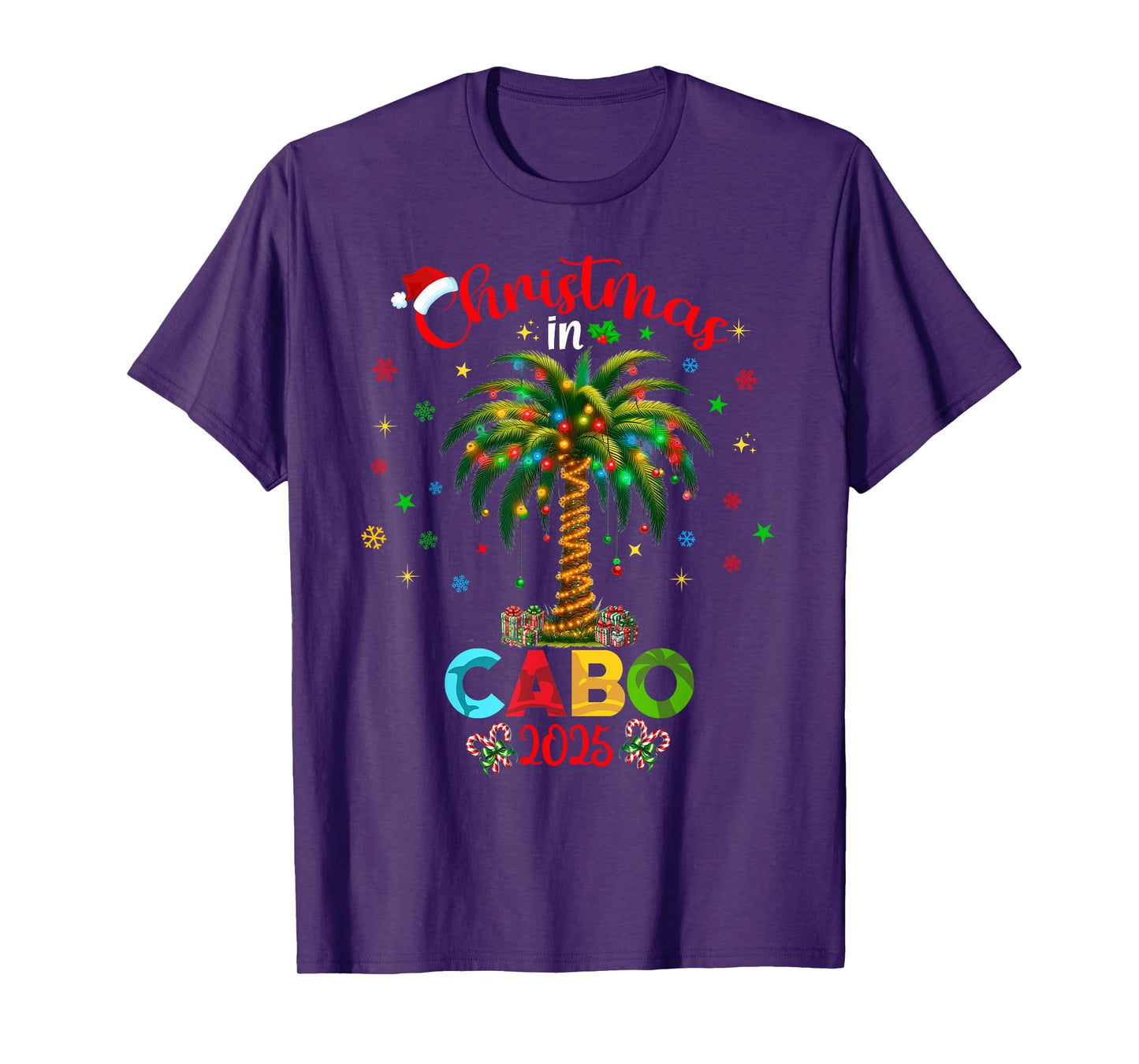 Mexico Cancun Cabo Christmas Trip Family Reunion Tropical T-Shirt