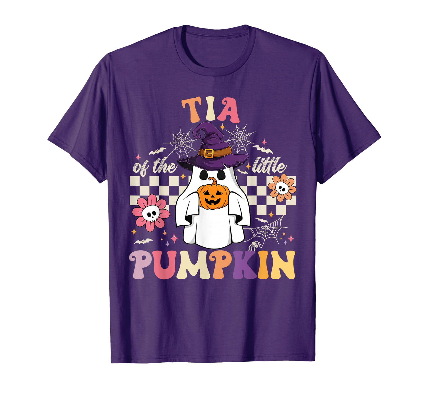 Tia of The Little Pumpkin Halloween Spooky Ghost T-Shirt