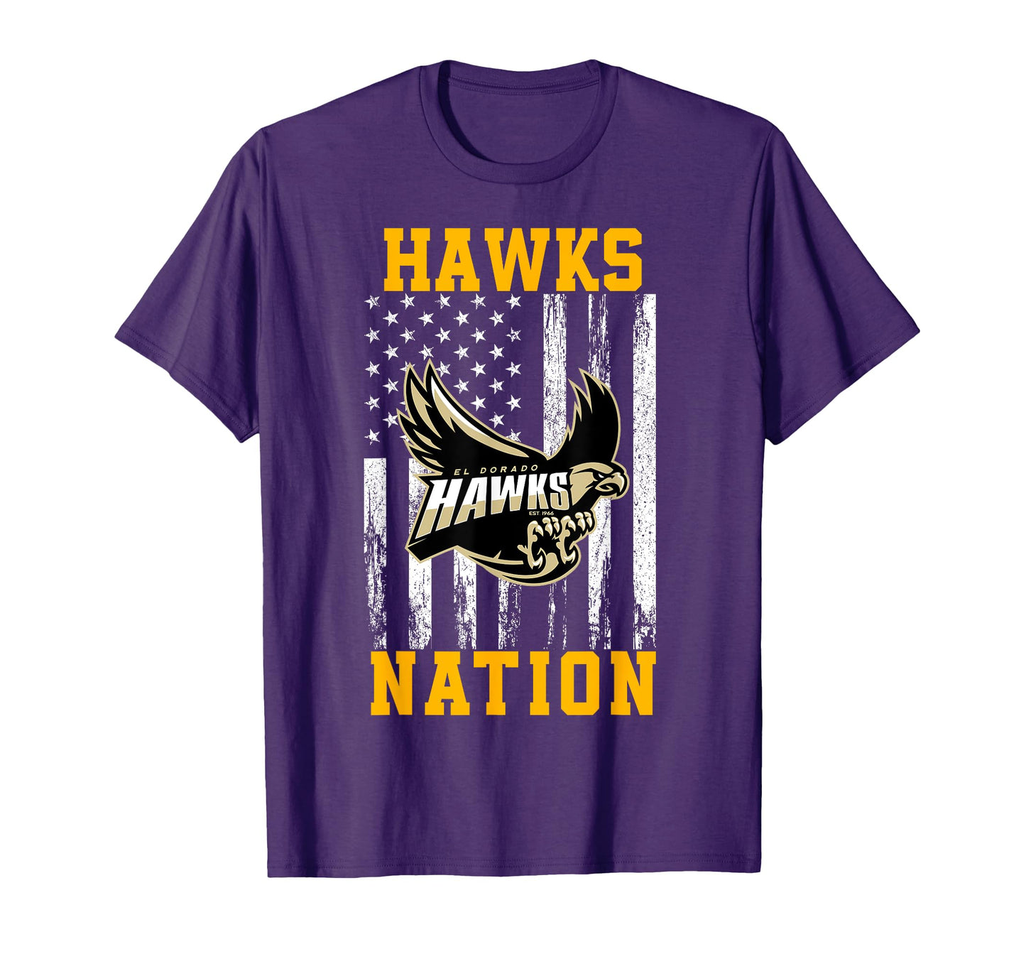 El Dorado Hawks Logo Nation HS T-Shirt