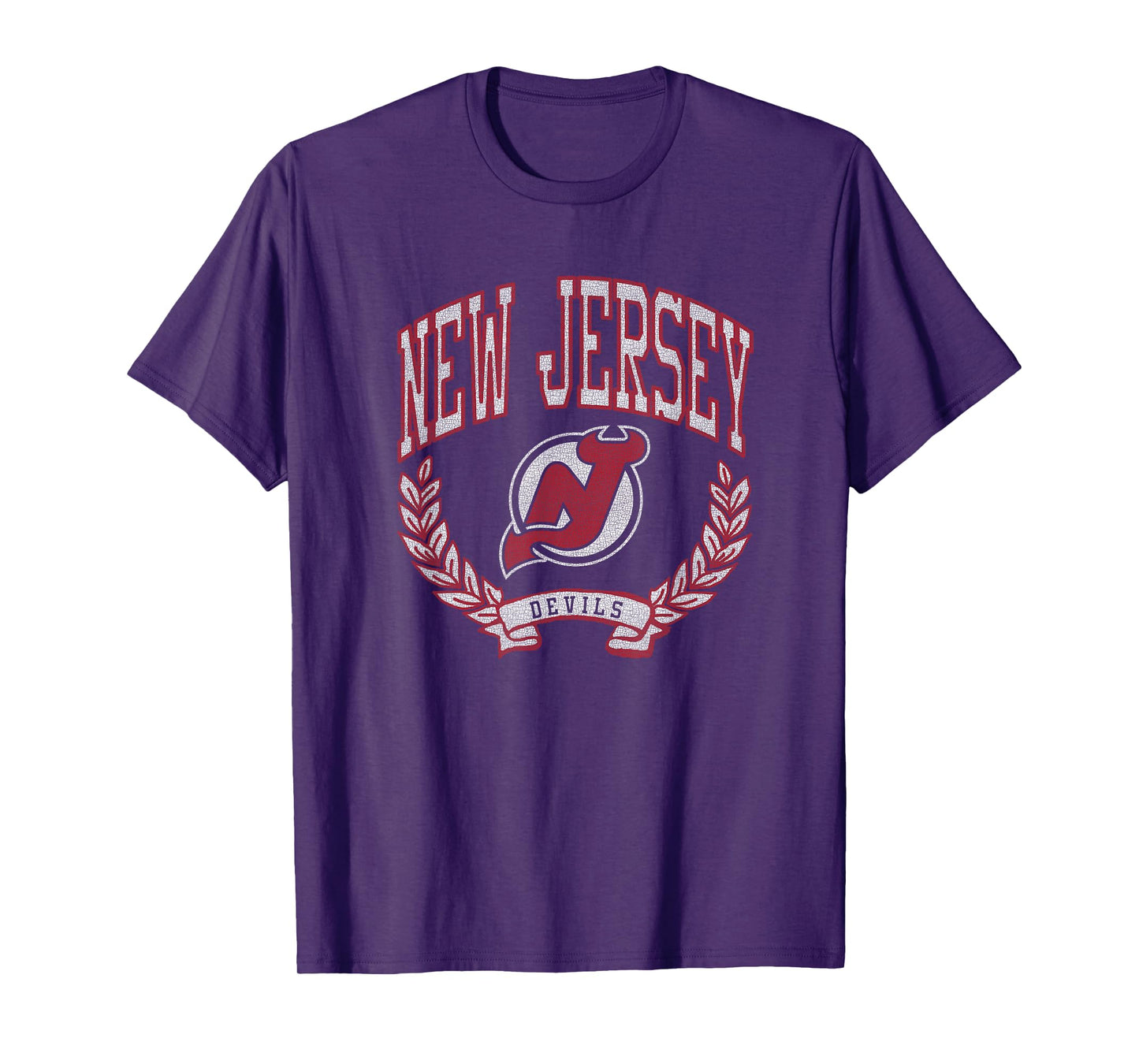 New Jersey Devils Vintage Victory Black Officially Licensed T-Shirt