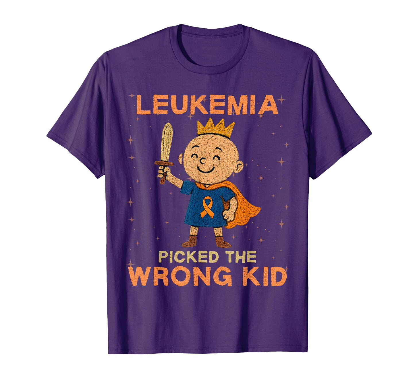 Leukemia Picked the wrong kid Leukemia Awareness T-Shirt