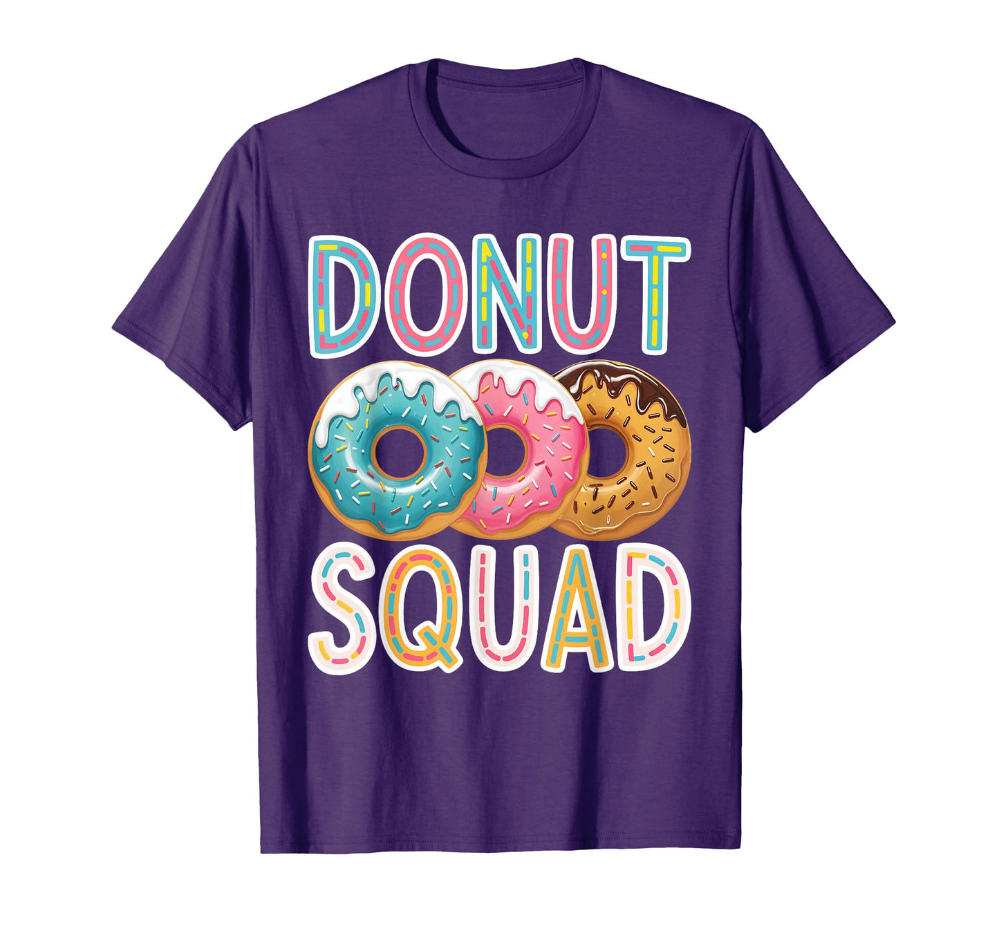 Donut Squad Shirt Doughnut Squad Kids Men Women Donut Lover T-Shirt
