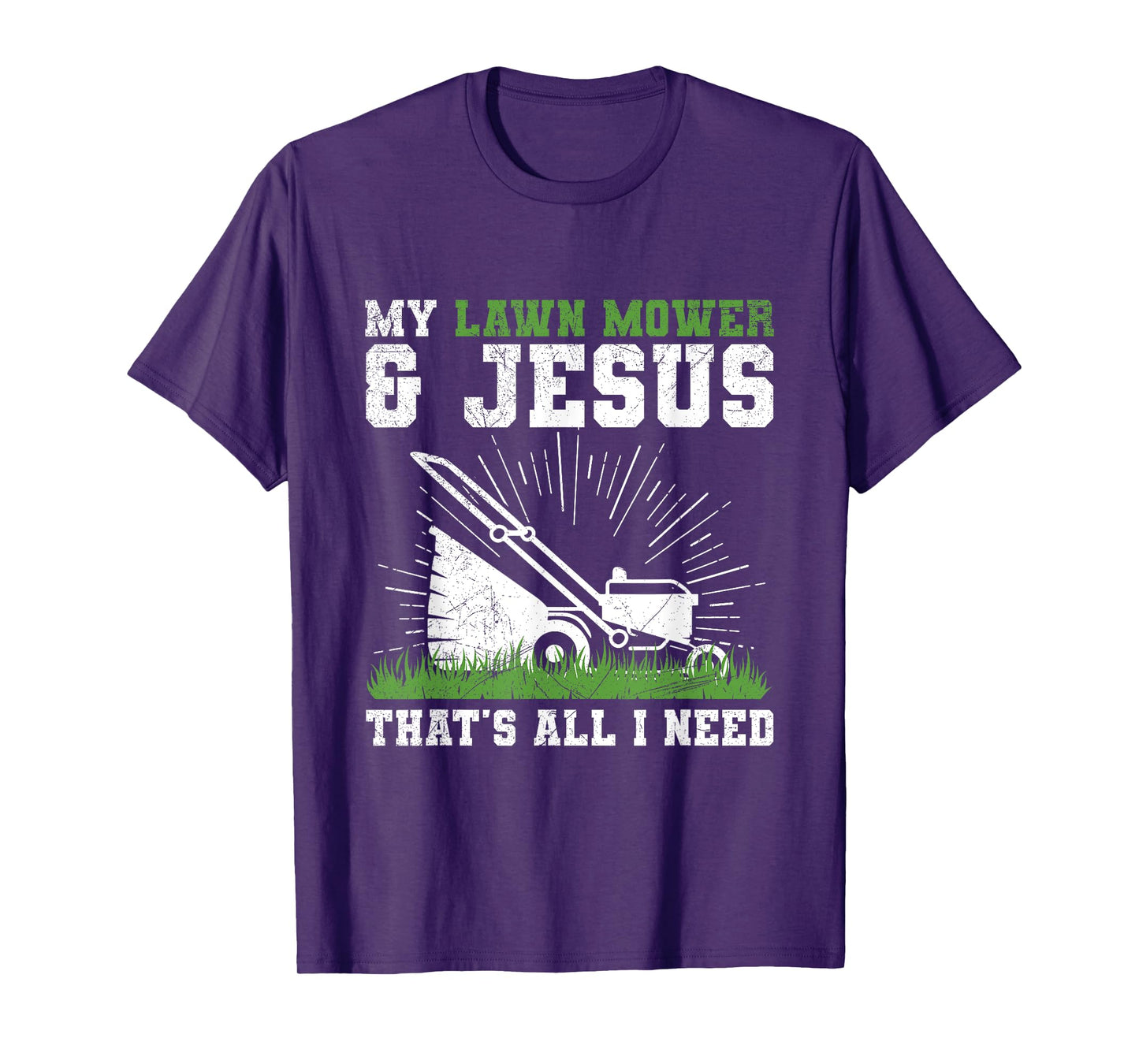 Garden Lawn Mowing Design for a Lawn Caretaker T-Shirt