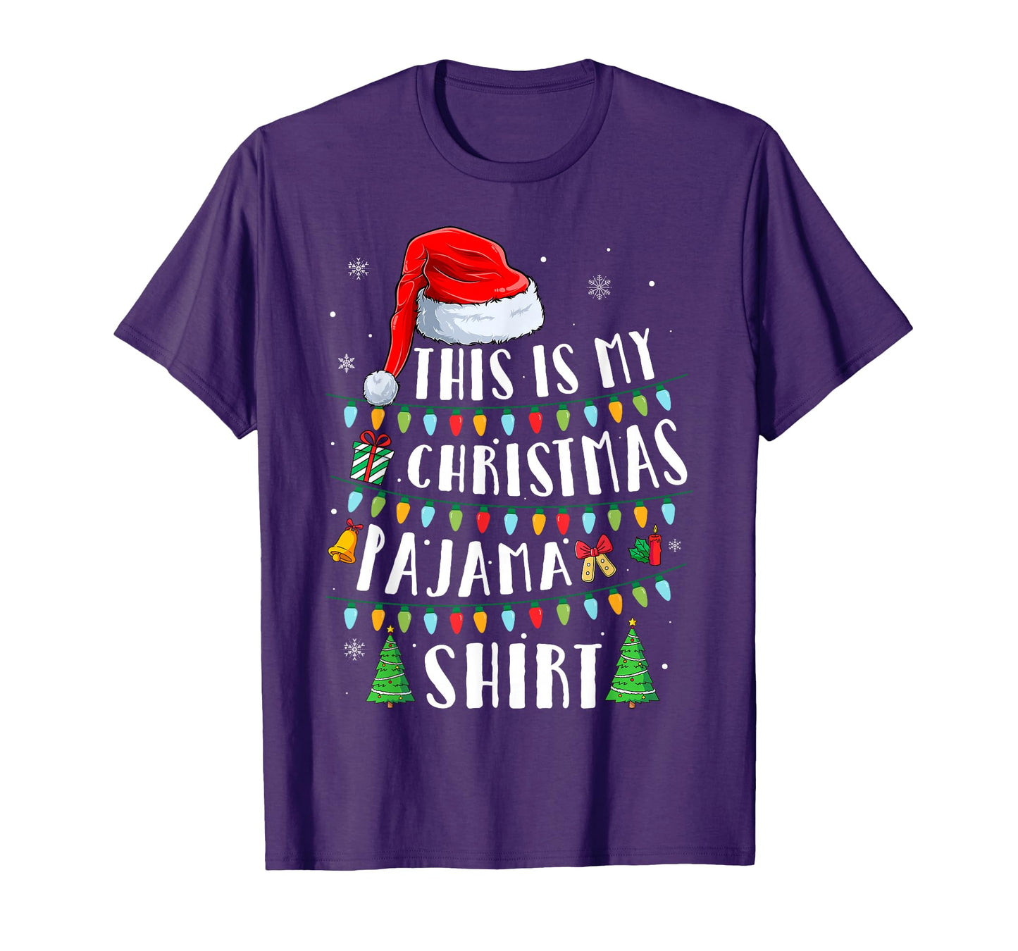 This is My Christmas Pajamas Matching Family Xmas T-Shirt