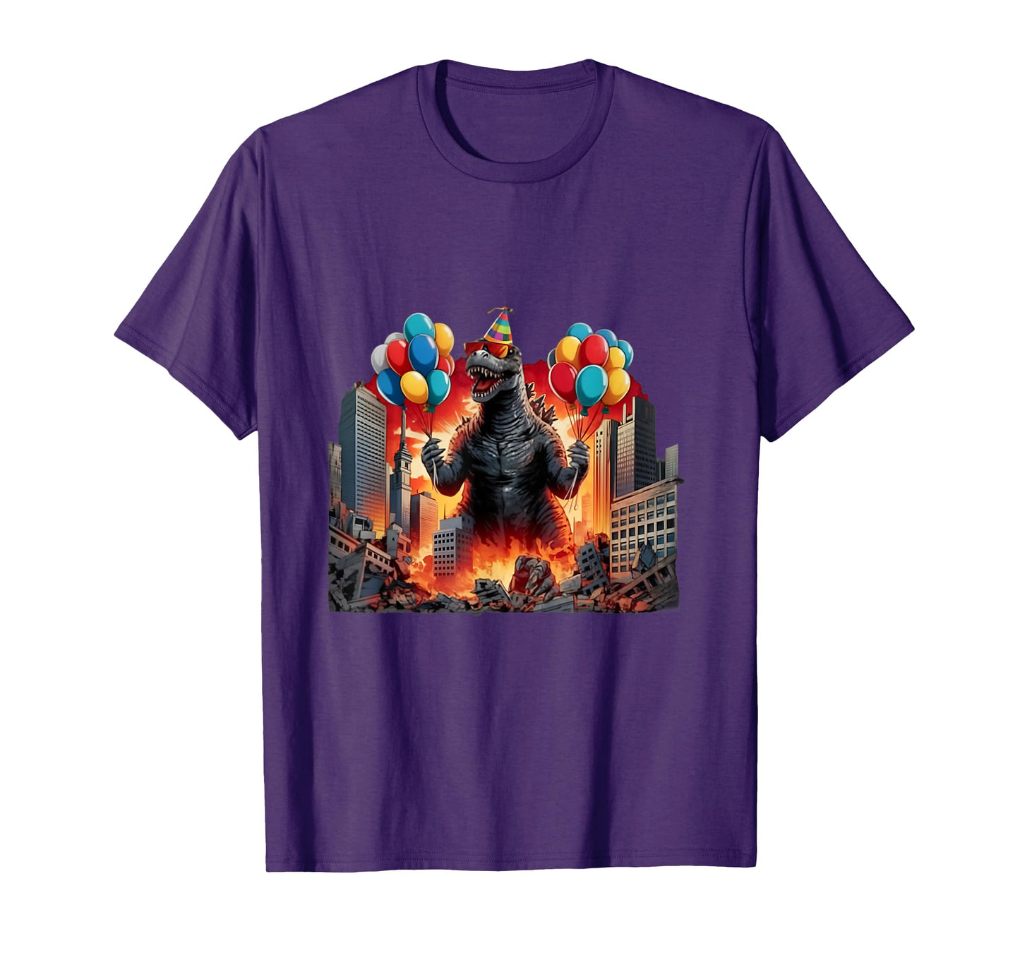 Kaiju Birthday Party Japan Monster Movie Bday Japanese T-Shirt