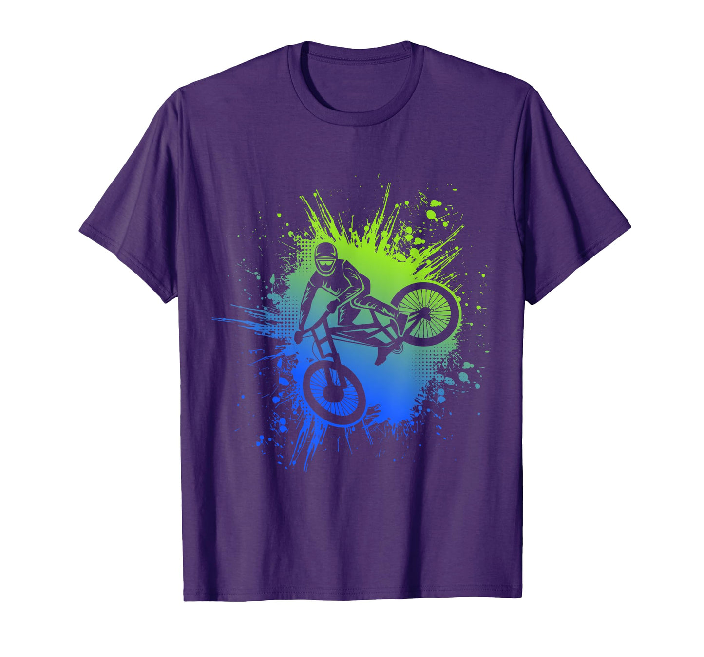 BMX Bike Bicycle Kids Men Youth Boys T-Shirt