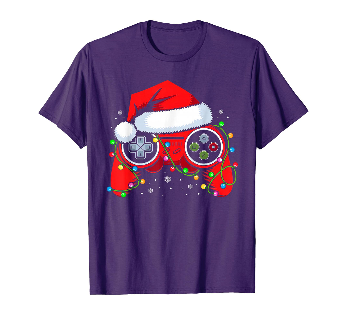 Christmas Gamer Controller Xmas Boys Kids Youth Men Teen T-Shirt
