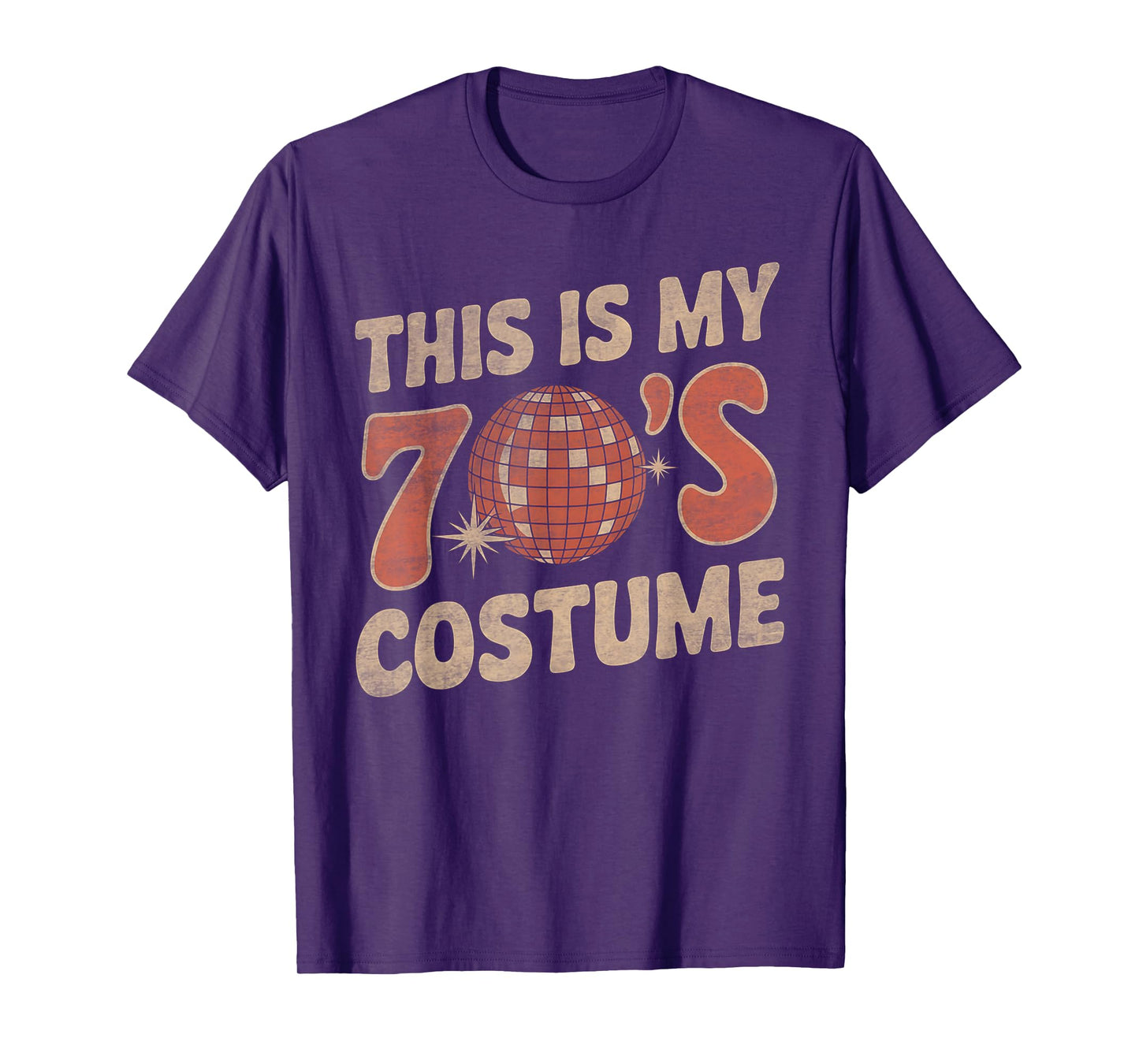 This is My 70s Costume 1970s Fashion Retro Halloween T-Shirt