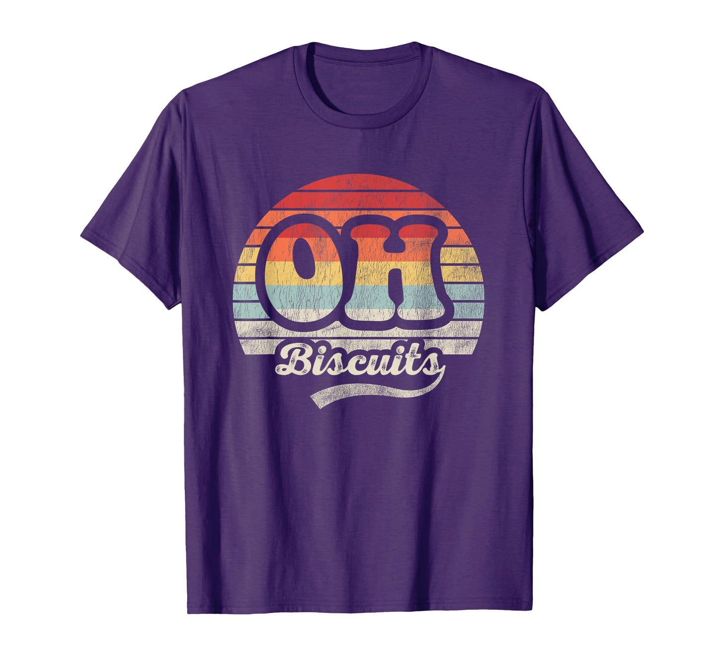 Oh Biscuits Retro Vintage Humor Style T-Shirt