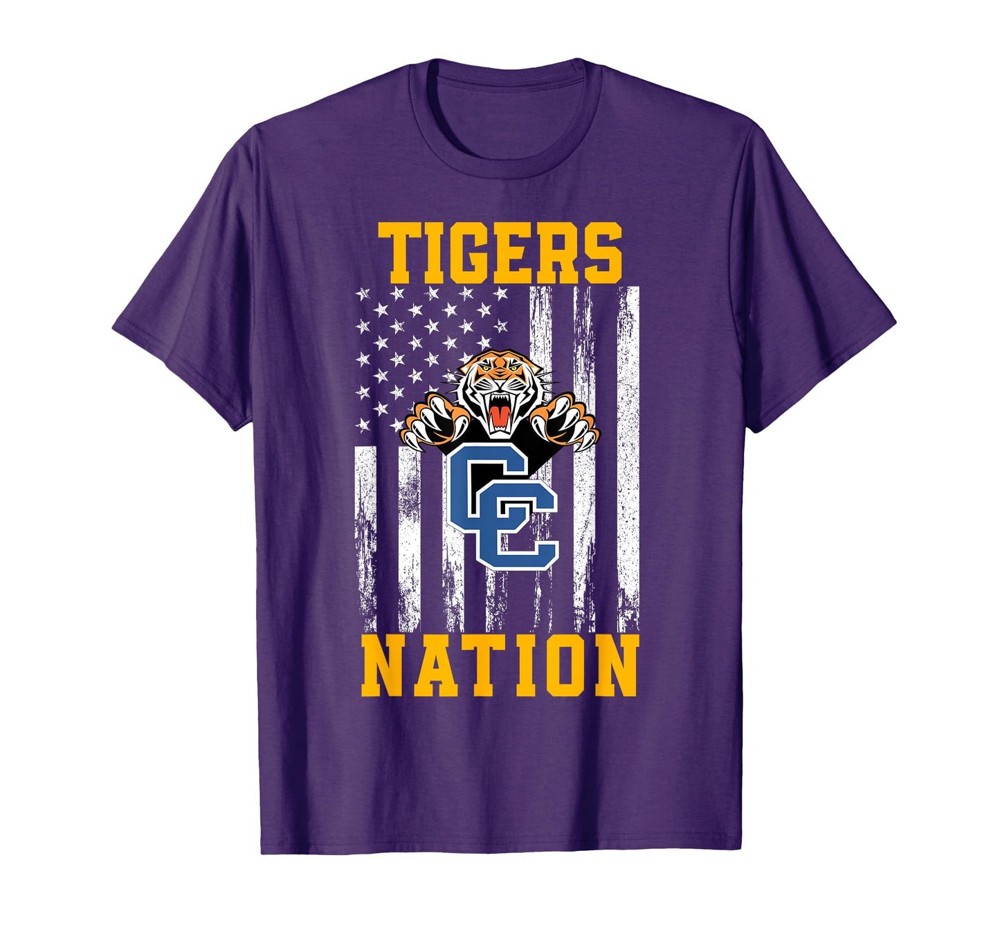 Caldwell County Tigers Logo Nation HS T-Shirt
