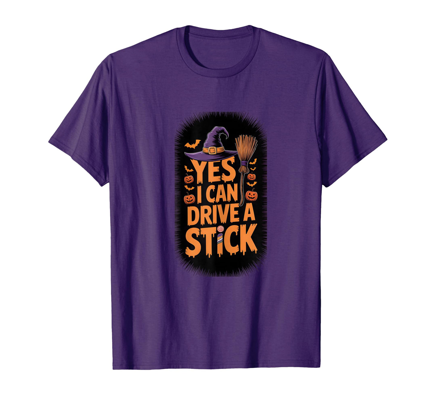 Yes I Can Drive a Stick Witch T-Shirt