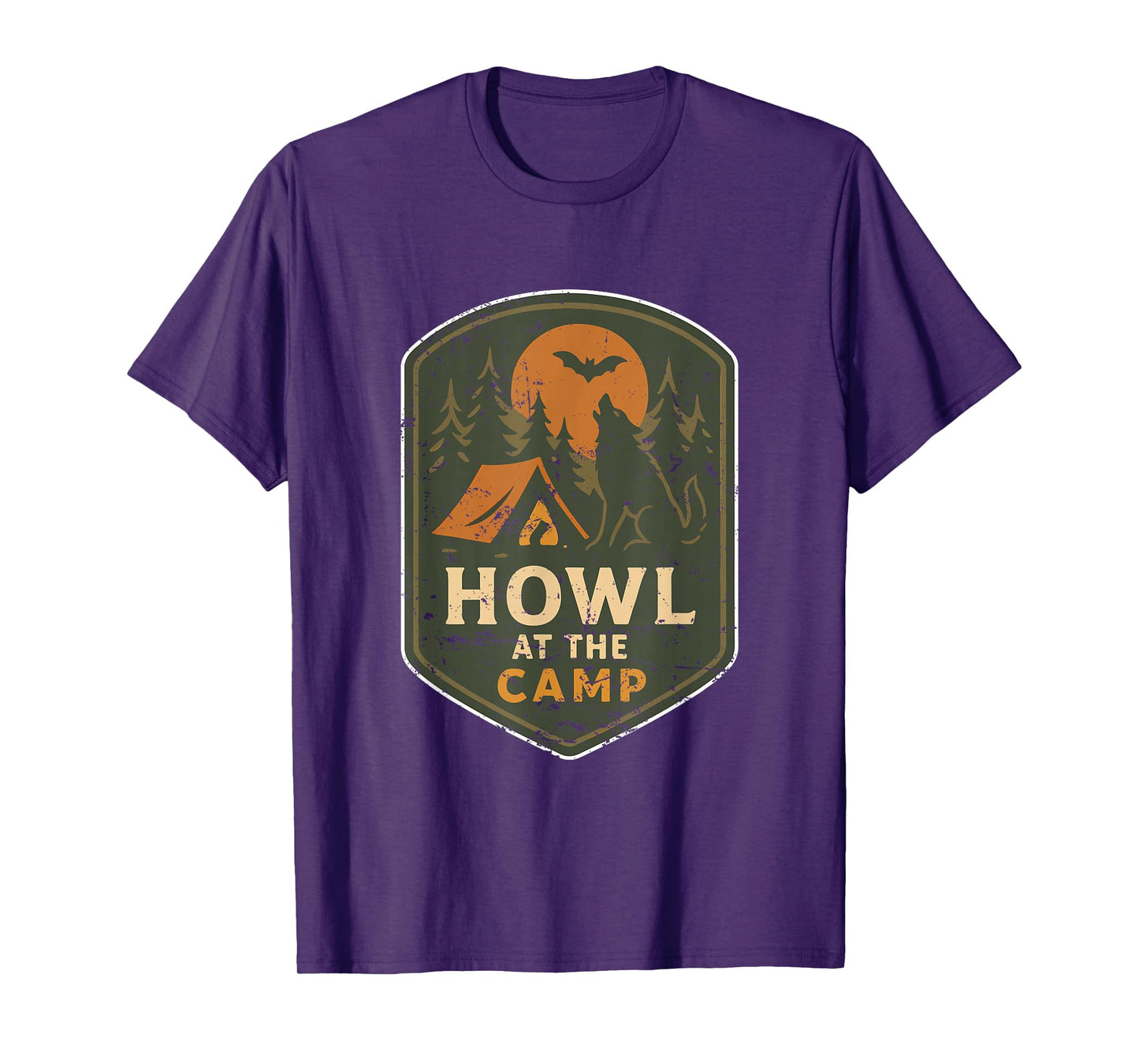 Howl at The Camp Wolf Moon T-Shirt