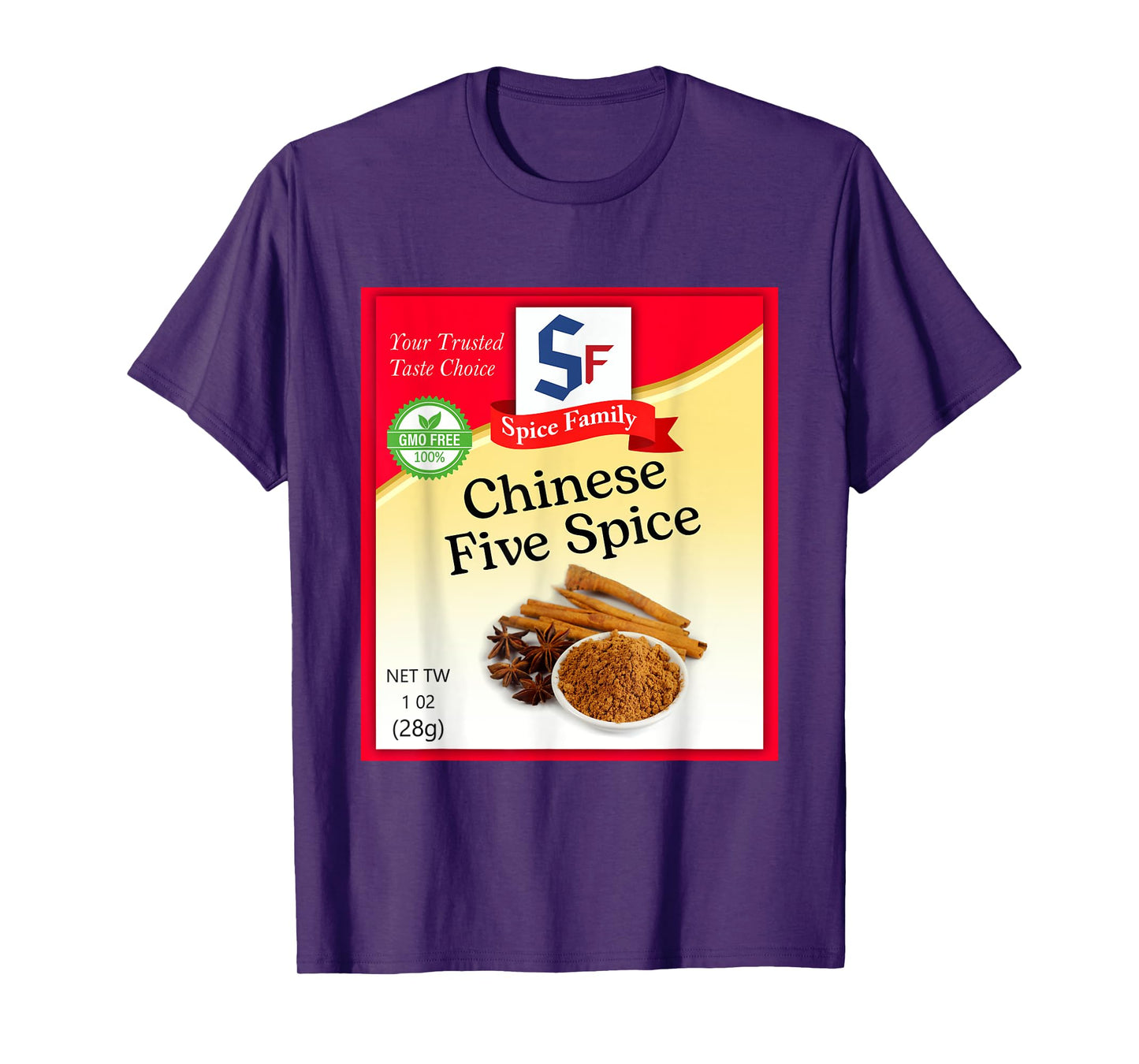 Chinese Five Spice Condiment Holiday Spice Group Costumes T-Shirt
