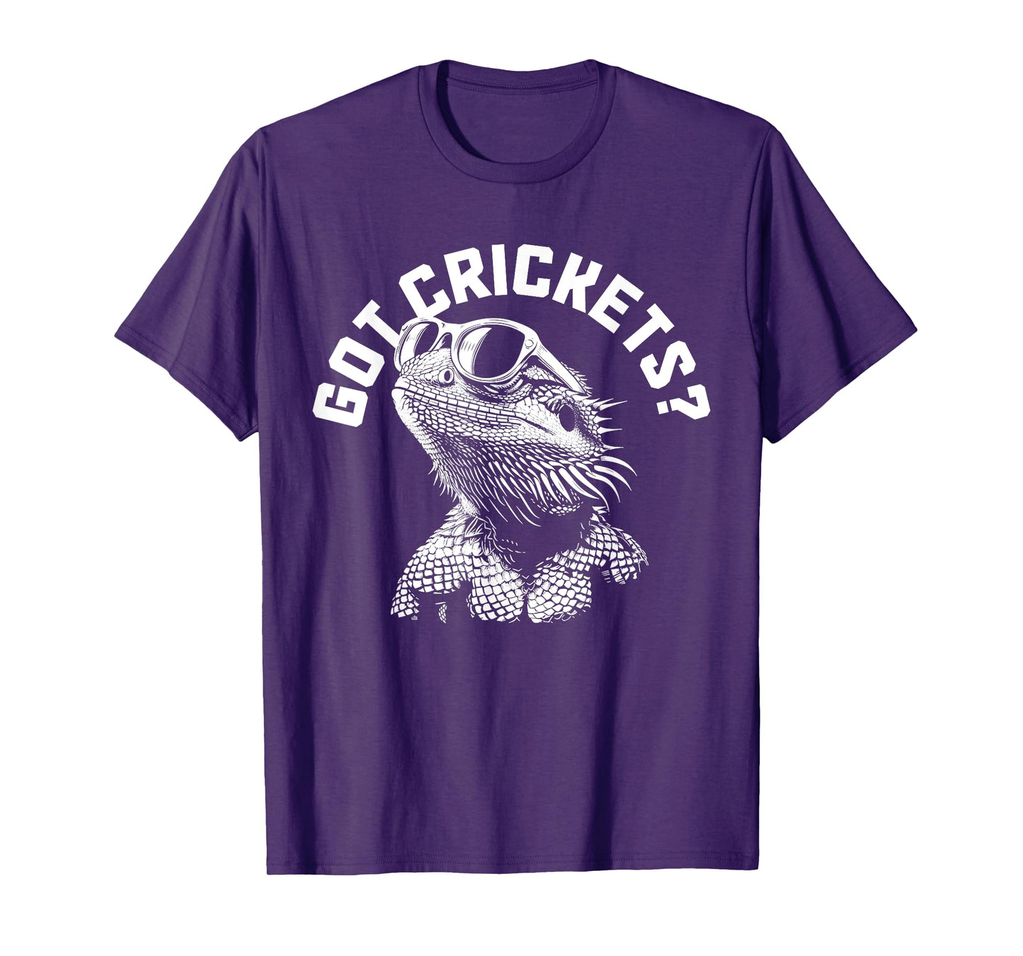 Bearded Dragon Got Crickets? Funny Reptile T-Shirt
