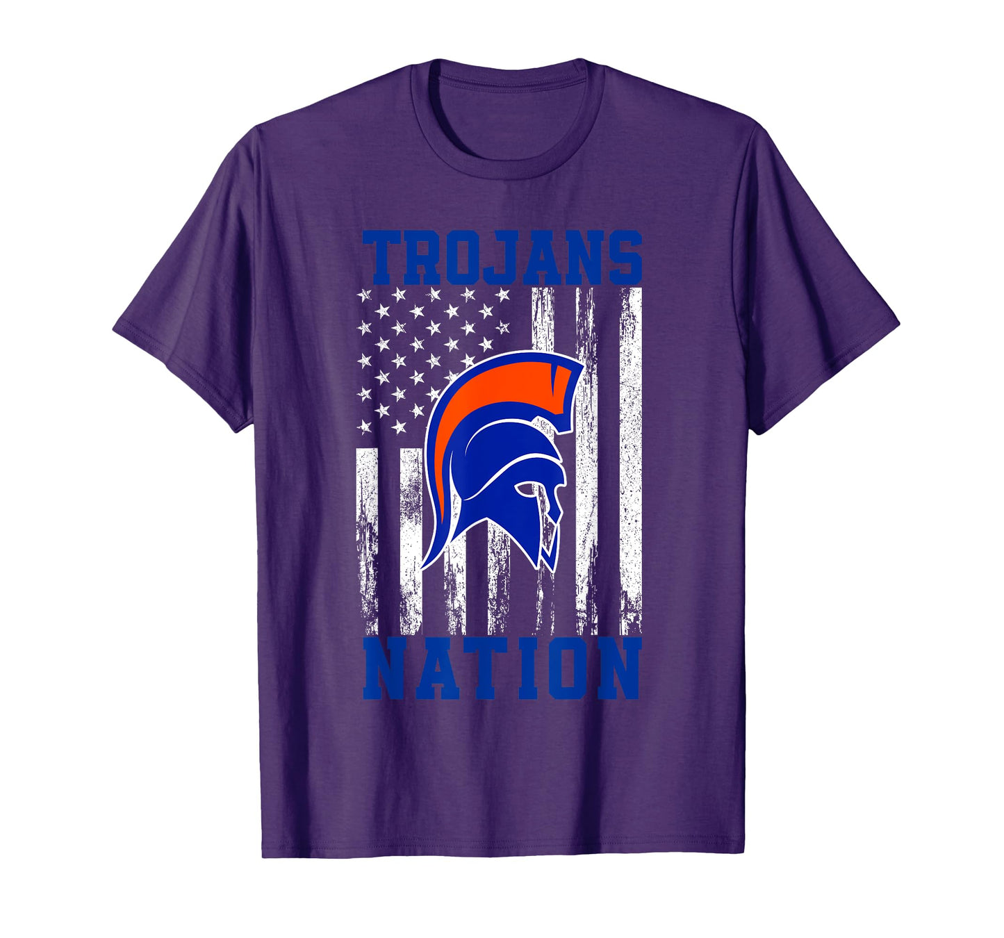 James Island Charter Trojans Logo Nation HS T-Shirt