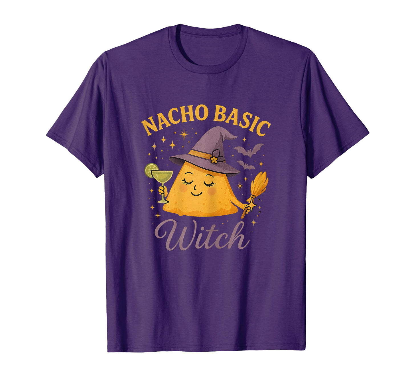 Nacho Basic Witch Halloween Pun T-Shirt