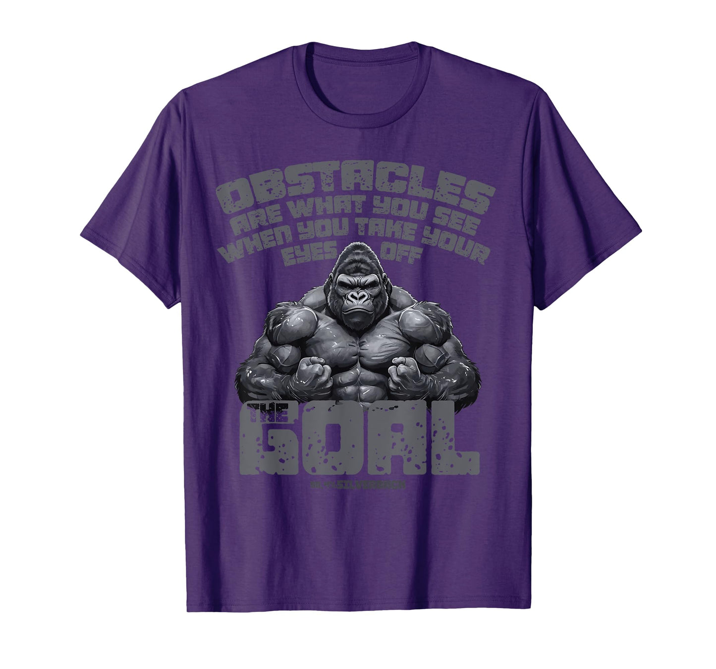 96.4% Silverback Gym apparel, body building, Strongman Goal T-Shirt