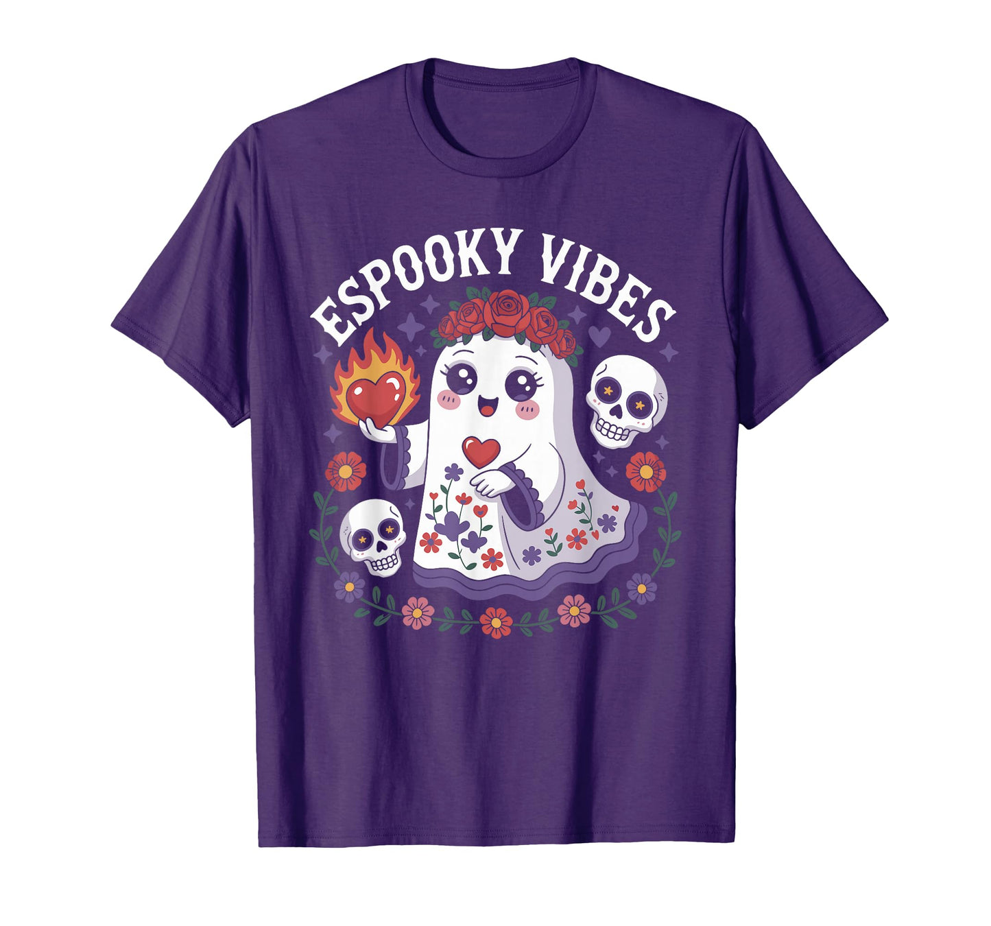 ESPOOKY Vibes Halloween Design T-Shirt