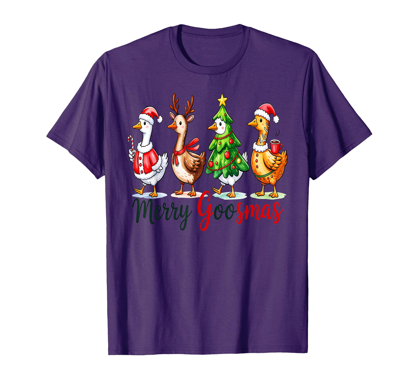 Merry Goosmas Holiday Celebration Magic T-Shirt