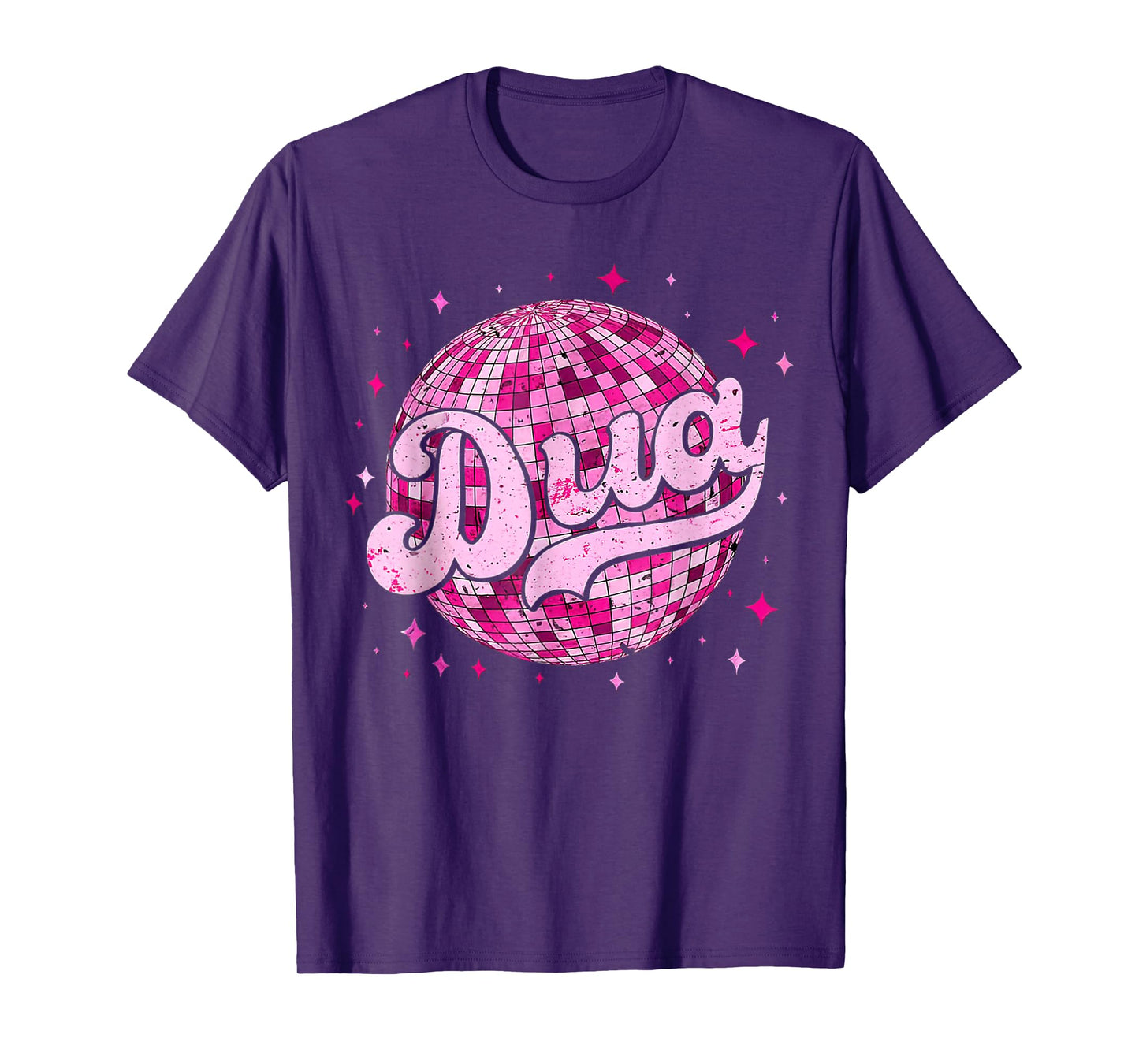 Retro Groovy Dua First Name Personalized Disco 80, 90's Meme T-Shirt