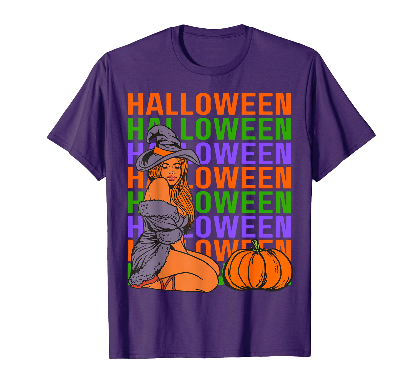 Funny Melanin Halloween Black Girl Magic Scary Blood Costume T-Shirt