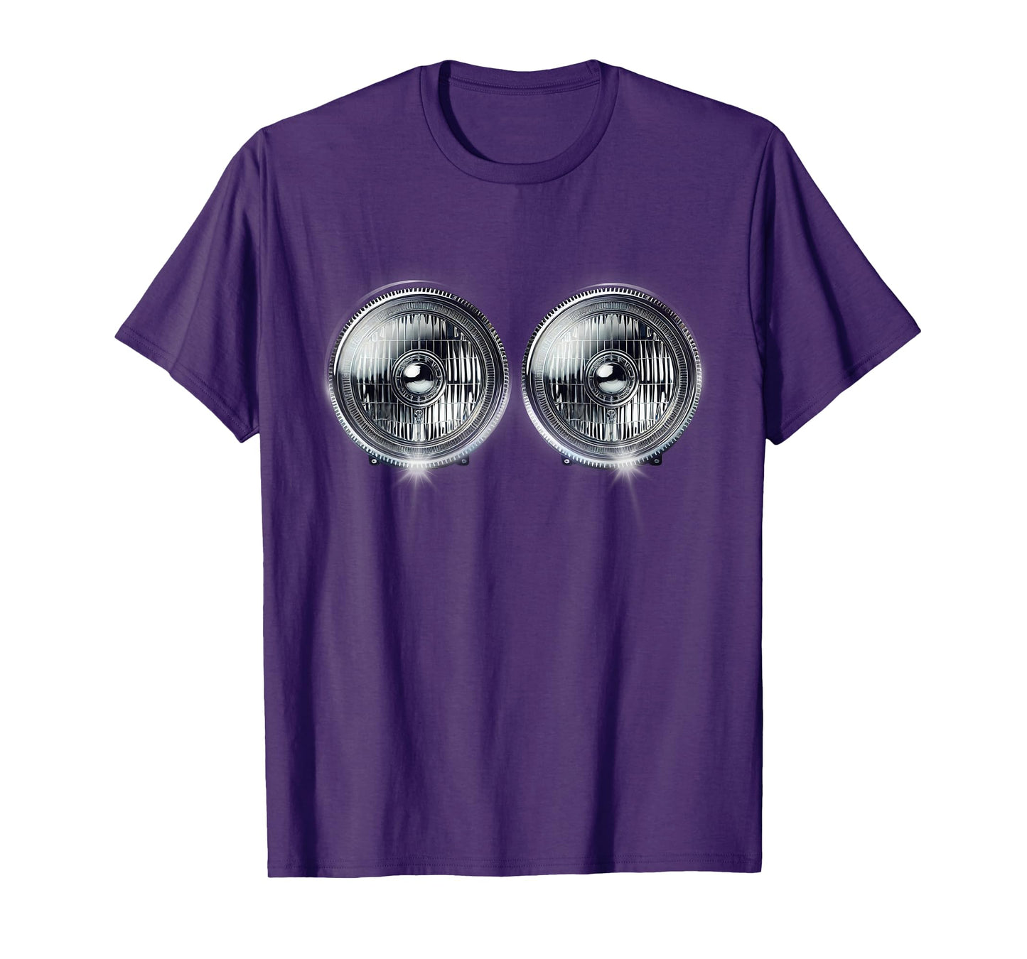 Headlights Funny Costume Tee Halloween T-Shirt