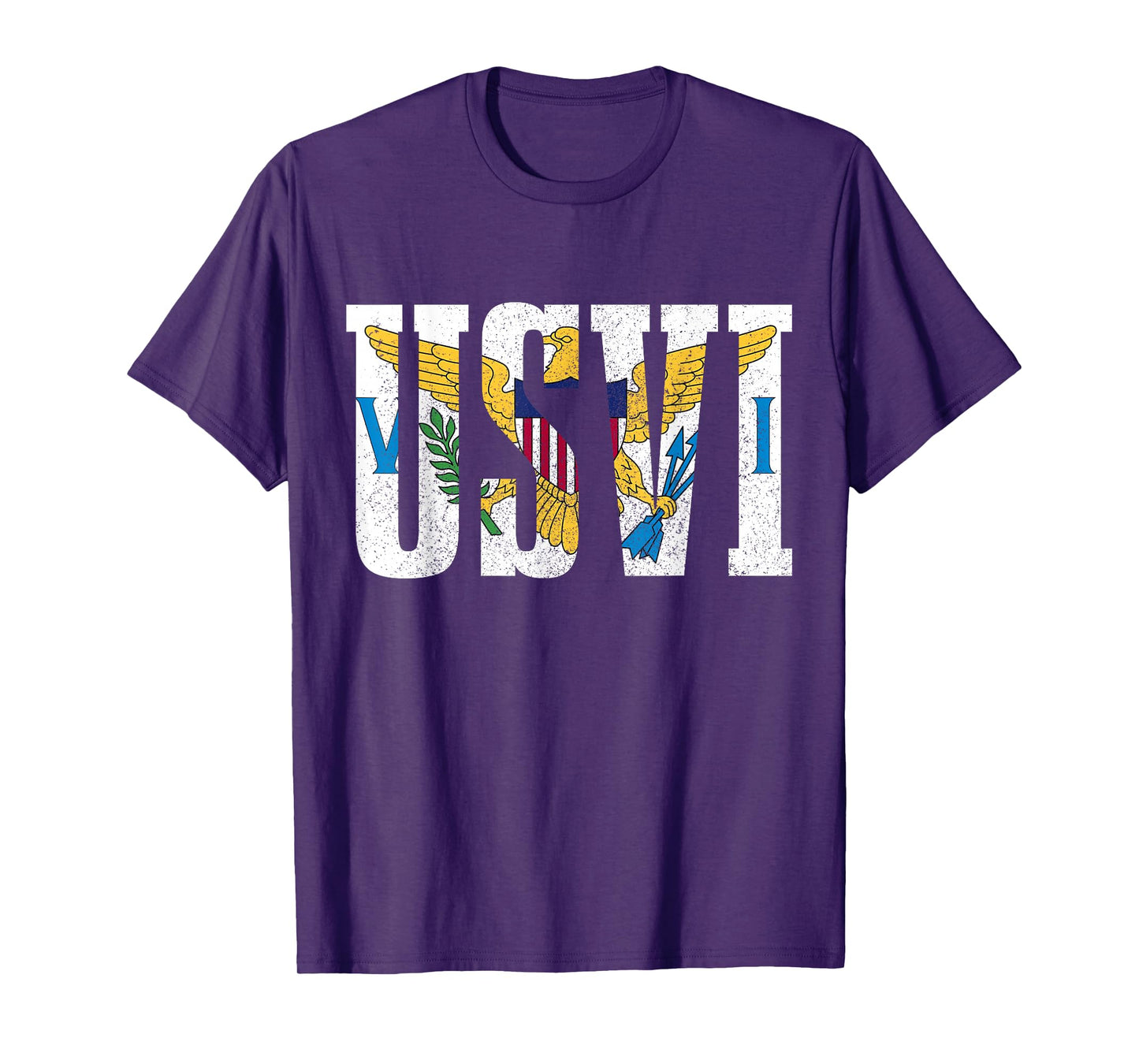 US Virgin Islands USVI Flag Pride Souvenir T-Shirt