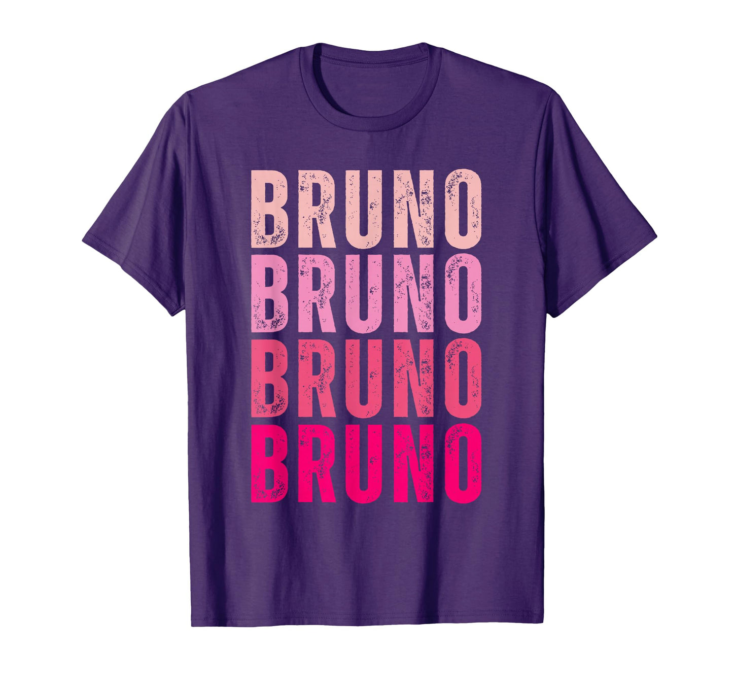 Bruno Personalized Name I Love Bruno Vintage T-Shirt