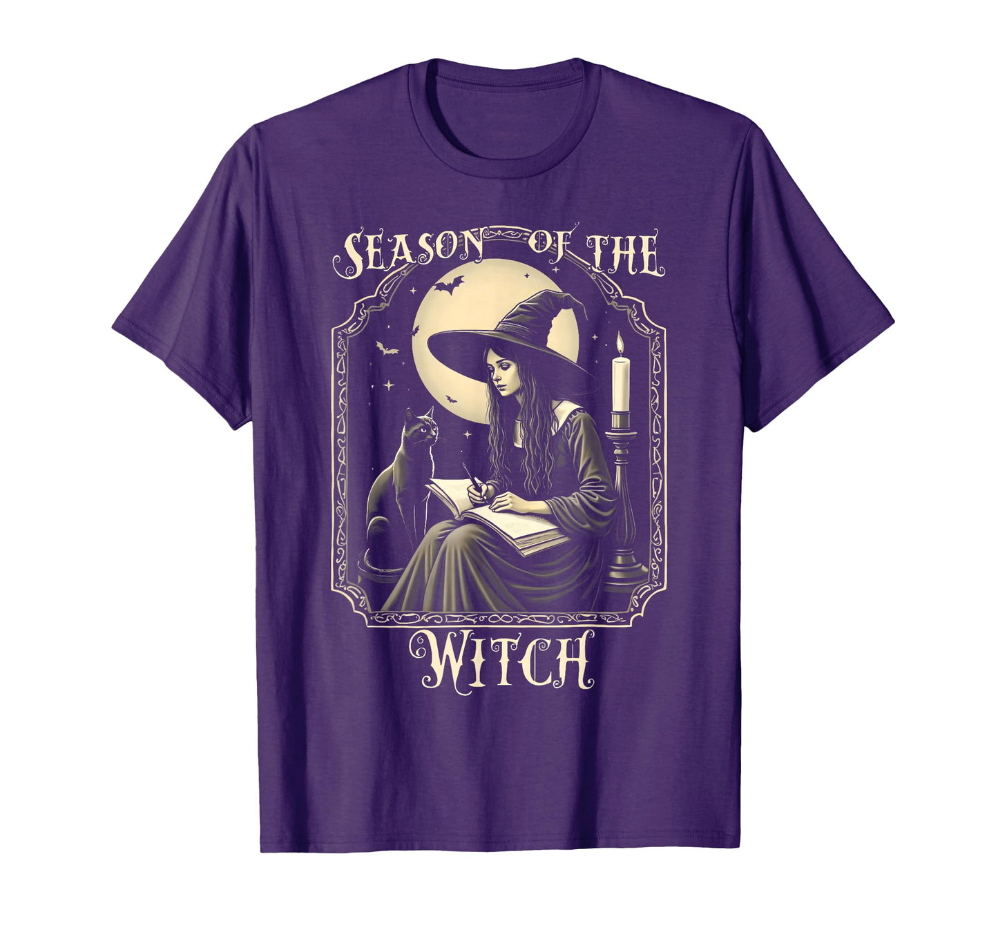 Season of The Witch Halloween Mystical Classic Party Costume T-Shirt