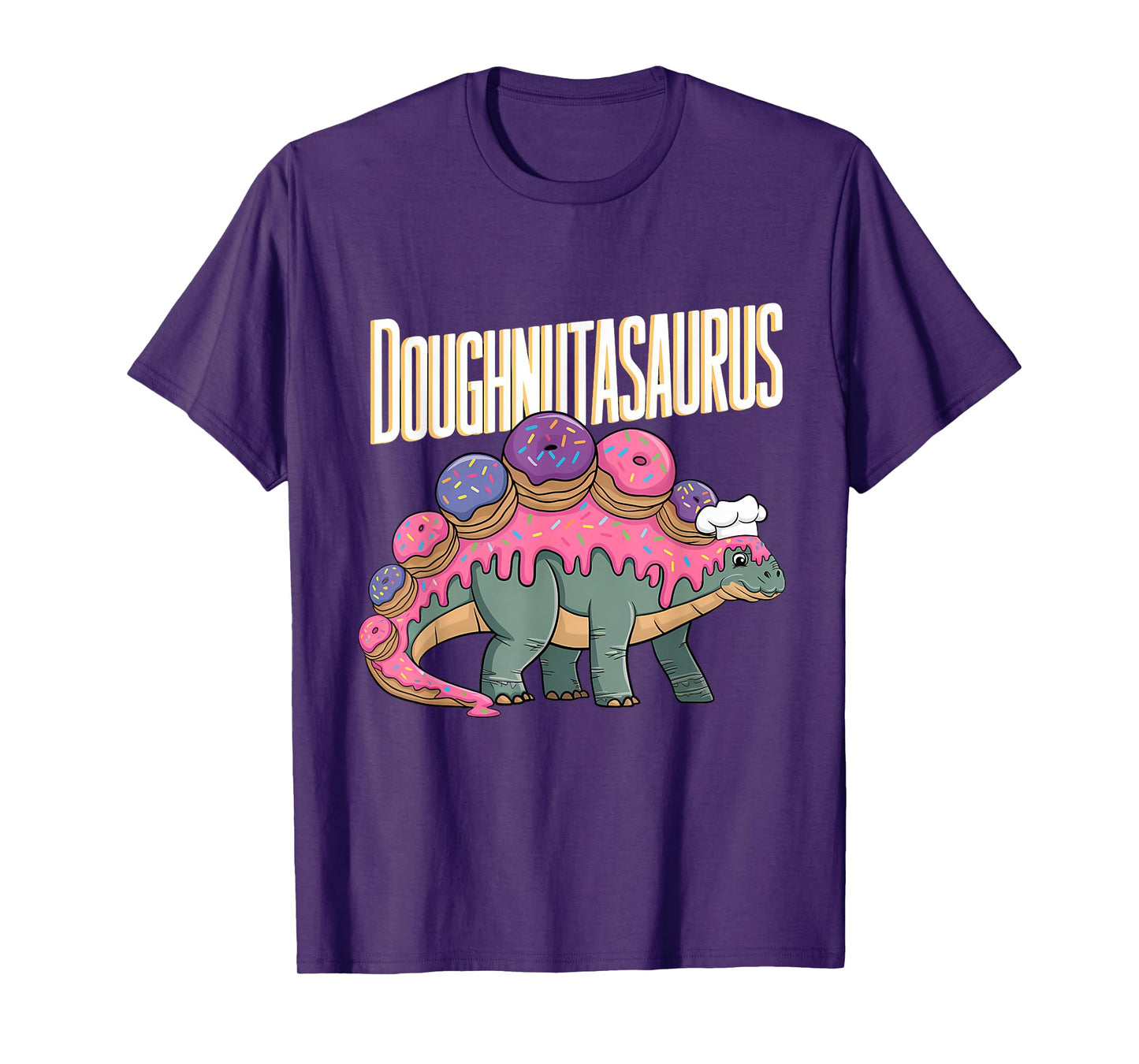 Doughnut Dino T-Rex Baking Dinosaur Funny Donut T-Shirt