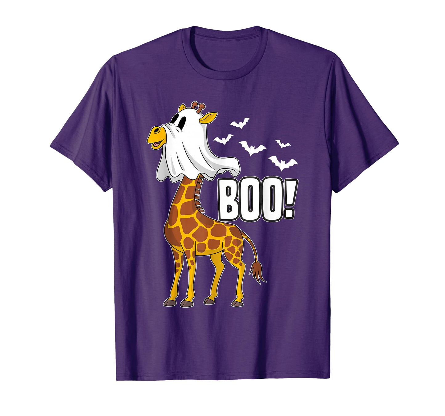 Giraffe Boo Halloween Costume Shirt for Men Women Kids T-Shirt