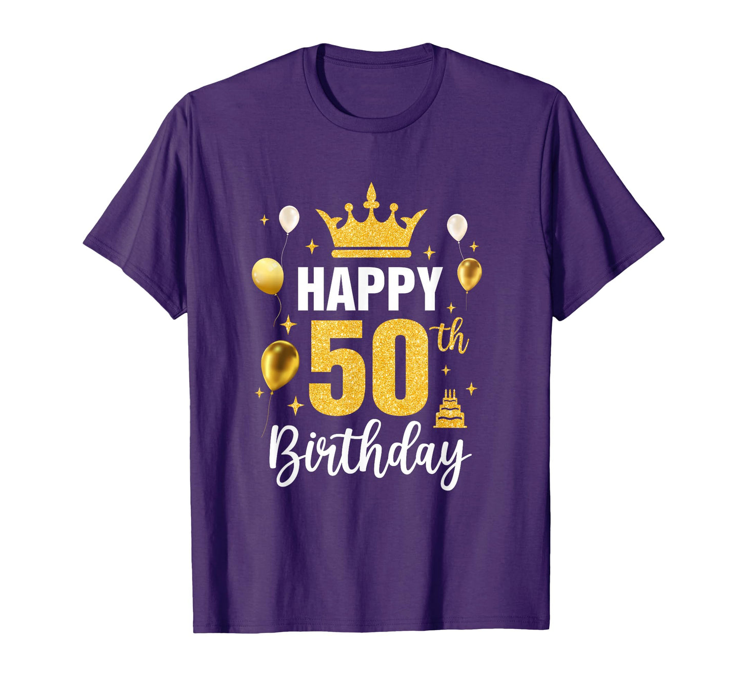 Happy 50Th Birthday Idea For 50 Years Old Man And Woman T-Shirt