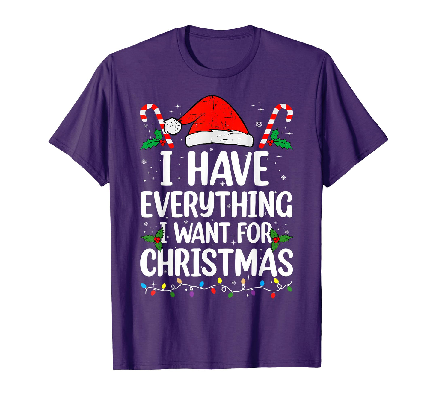 I Have Everything I Want for Christmas Its Me I'm Everything T-Shirt
