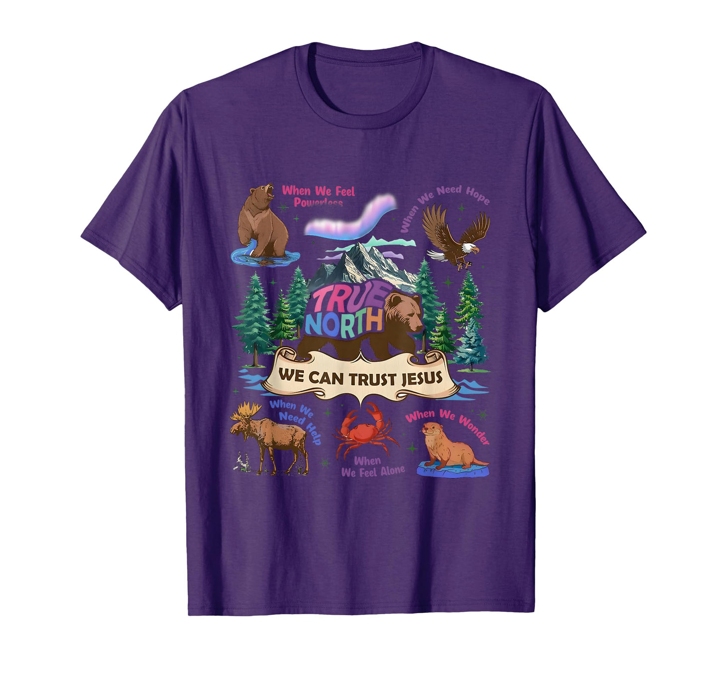 True North VBS 2025 Trusting Jesus Wilderness Christian T-Shirt