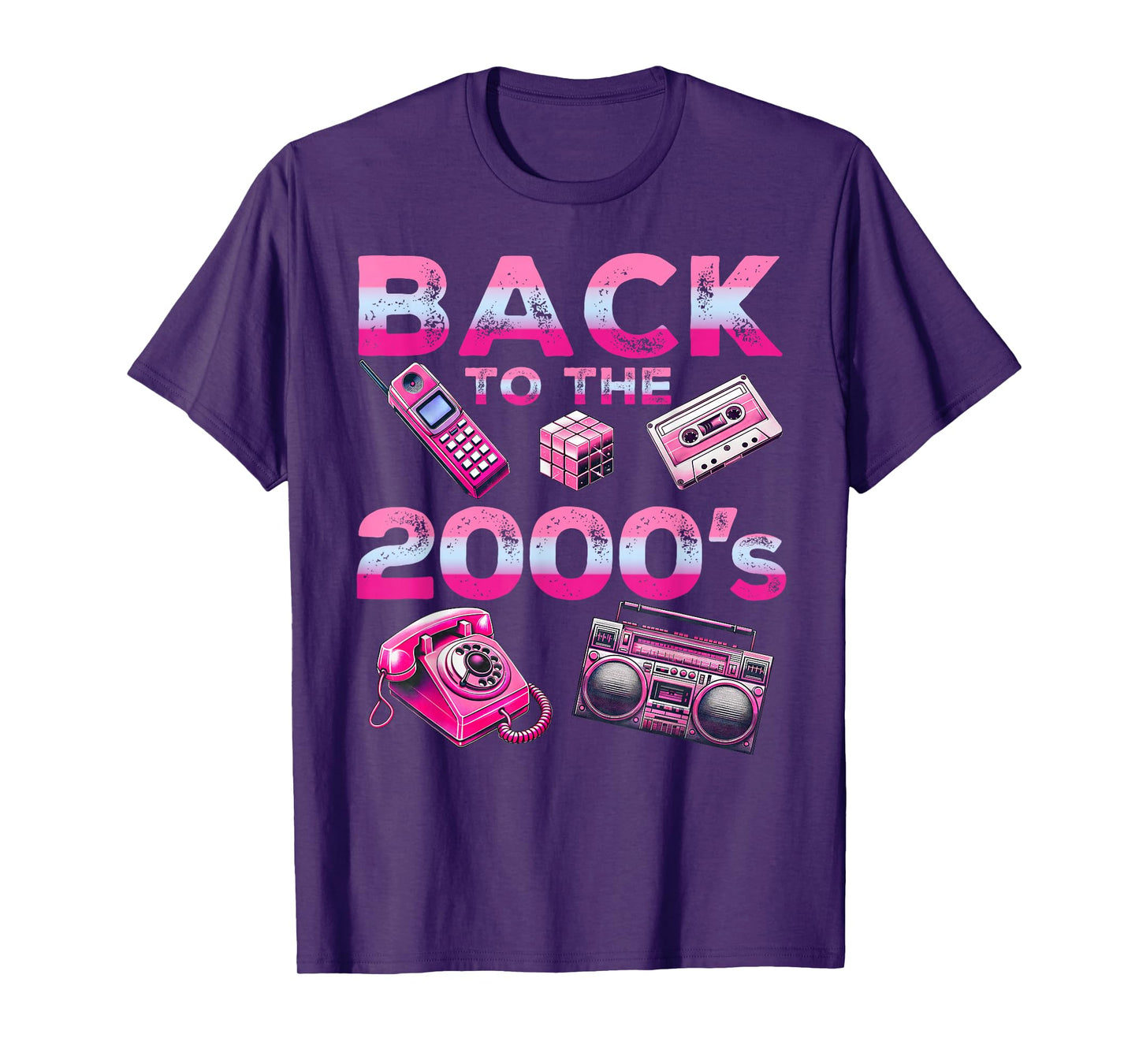 Back To 2000's 2000s Vintage Style 2000s Retro Party T-Shirt