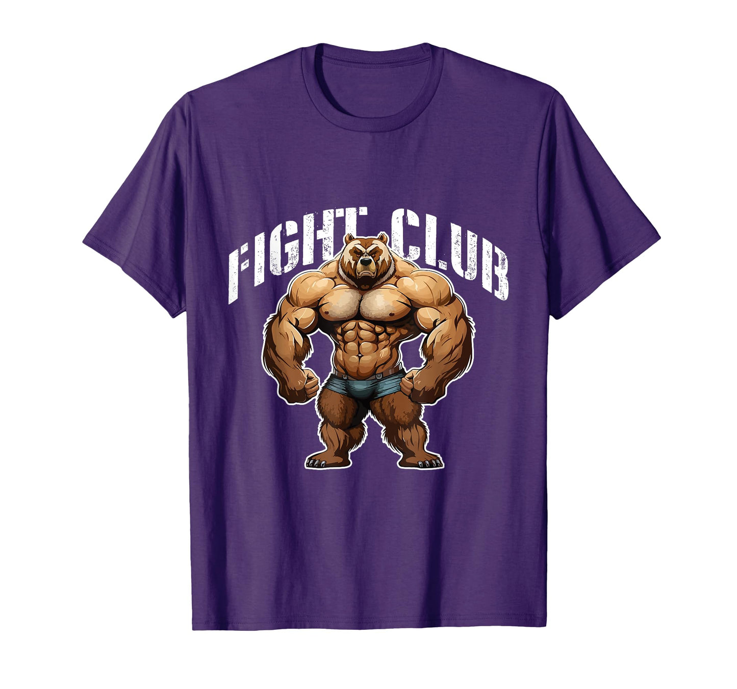 Bear Beast Muscles | Boxing Workout Gym MMA Fight Club T-Shirt