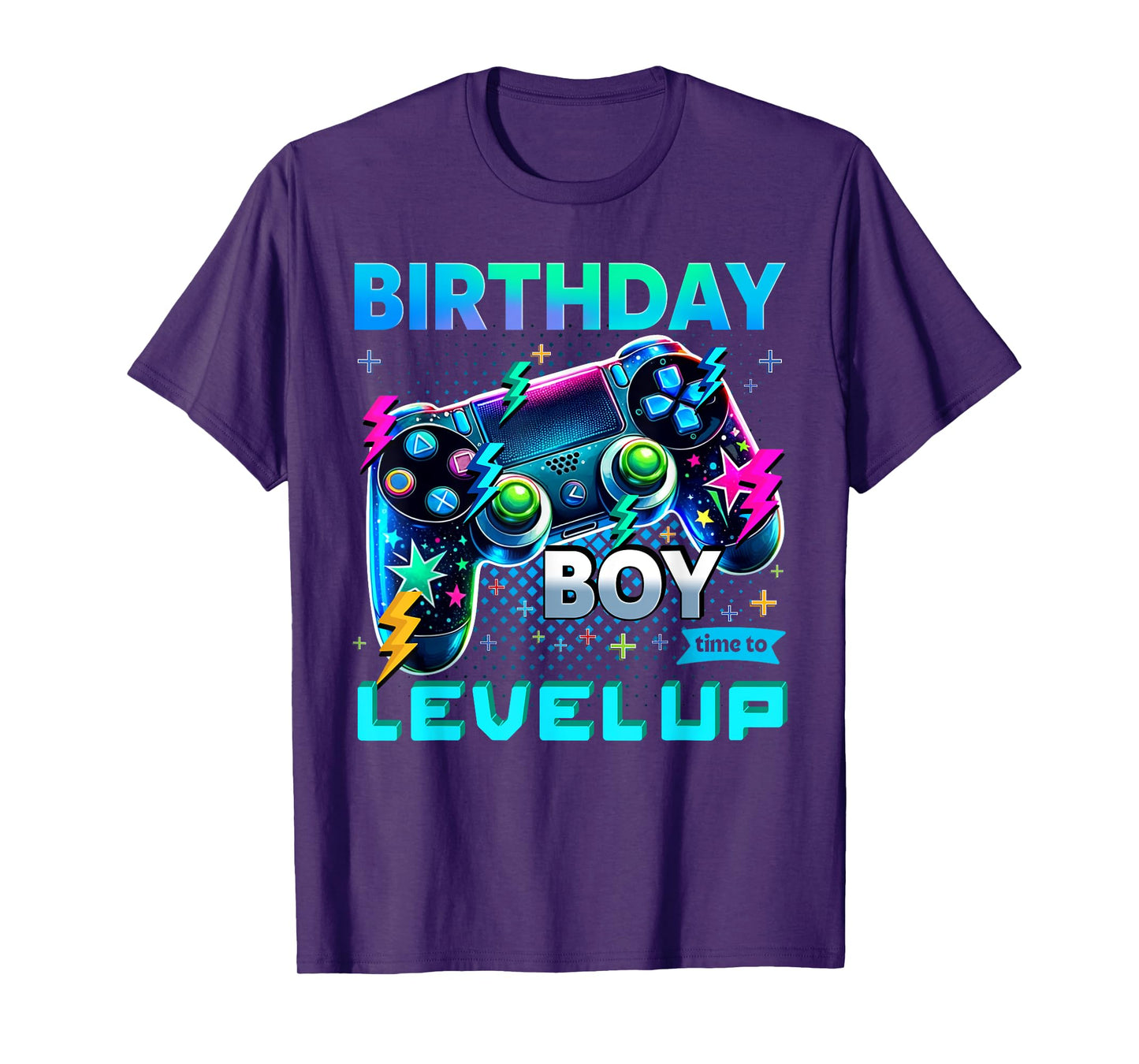 Birthday Boy Time To Level Up Video Game Birthday T-Shirt