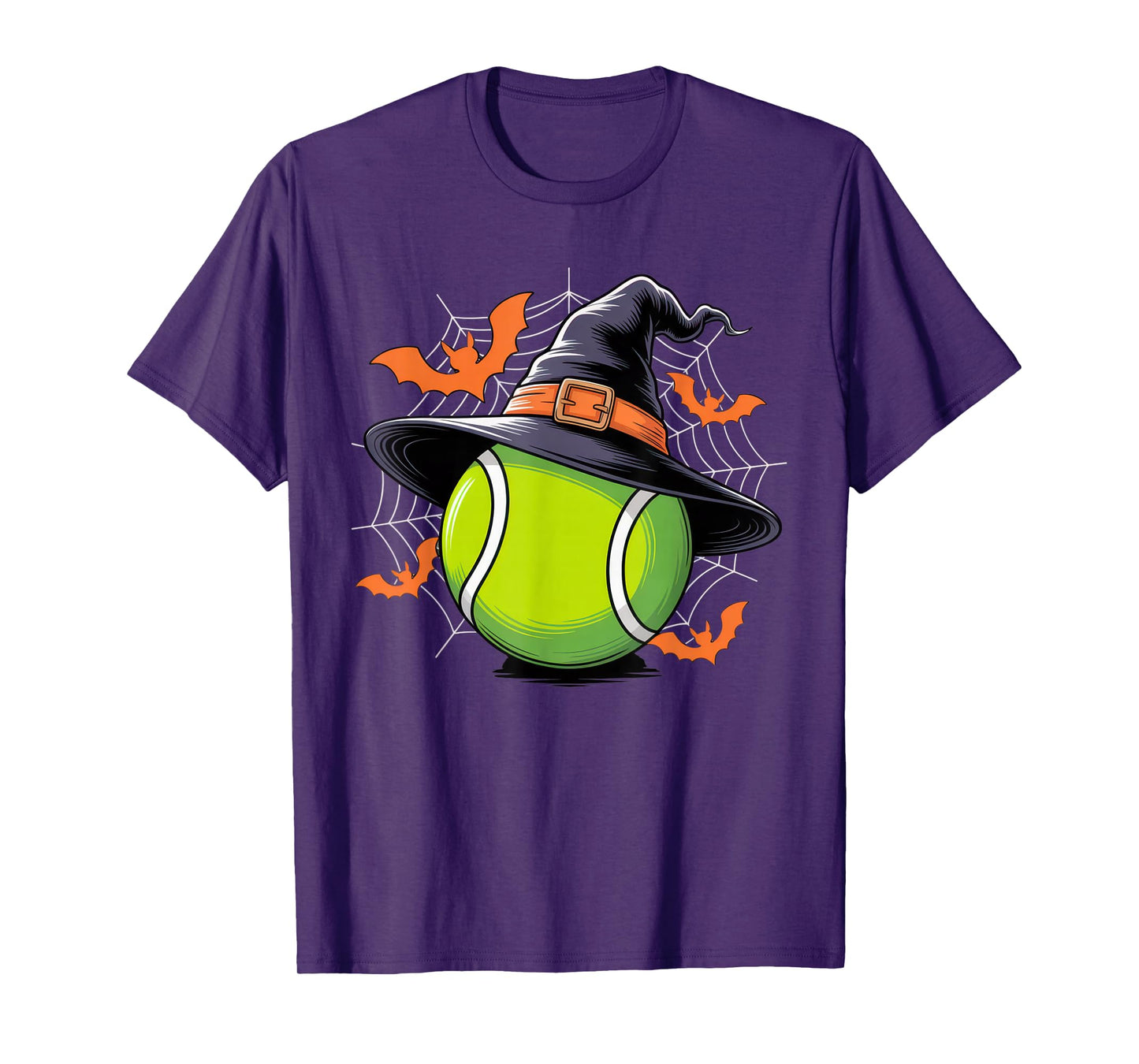 Witchy Tennis Lover Halloween Fun for Players and Fans T-Shirt