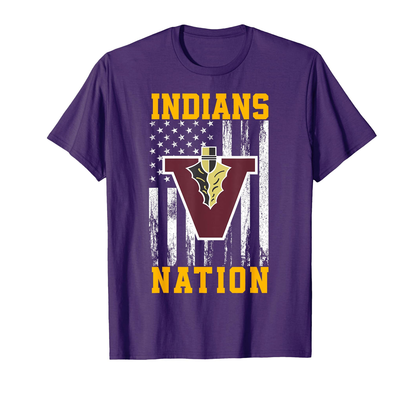 Vidalia Indians Logo Nation HS T-Shirt