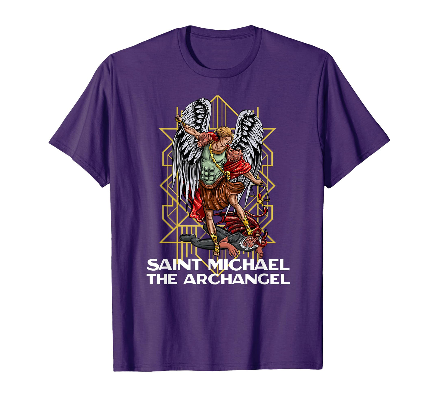 Saint Michael The Archangel Catholic T-Shirt