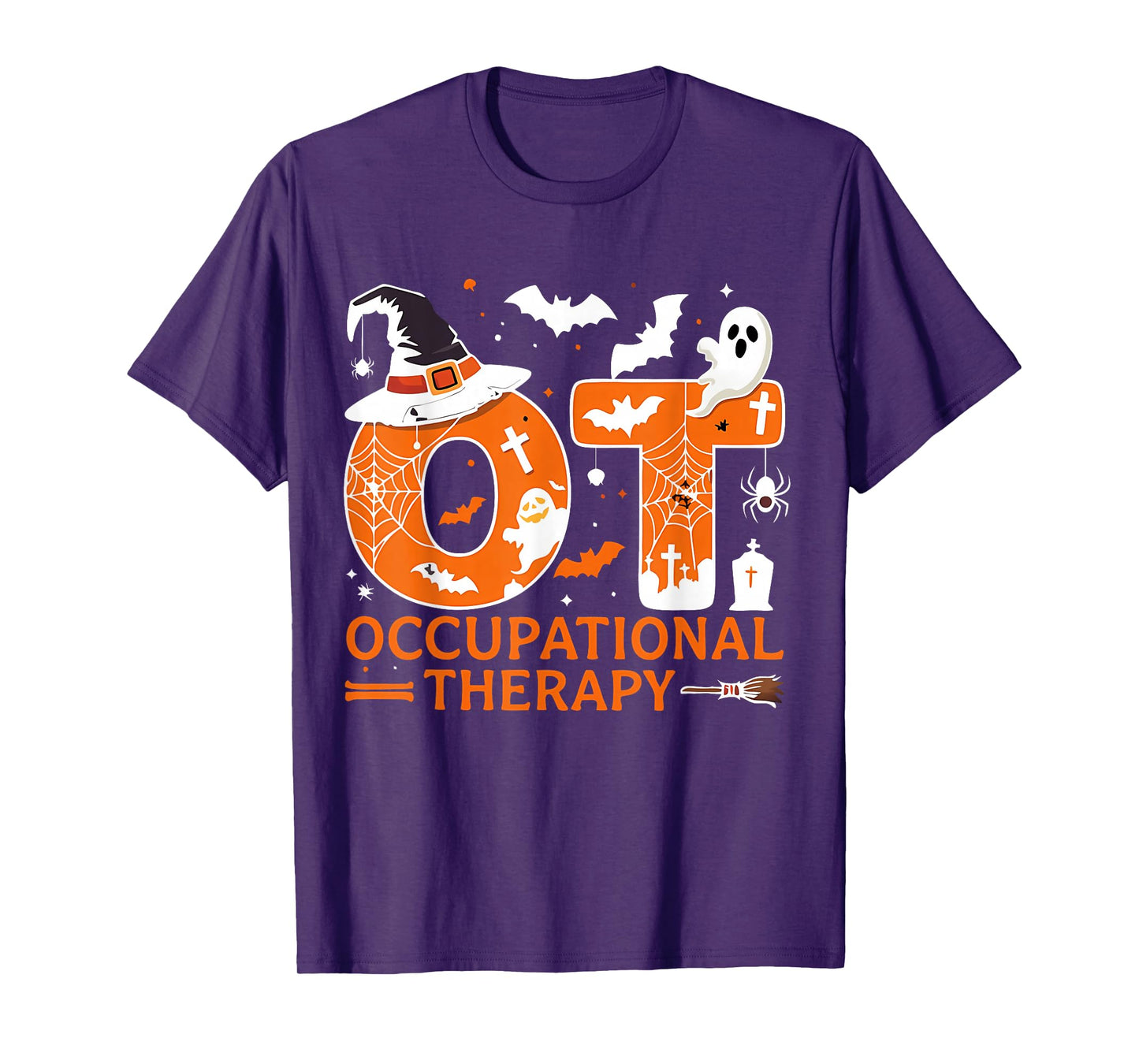 Halloween OT Occupational Therapy Special Education Teacher T-Shirt