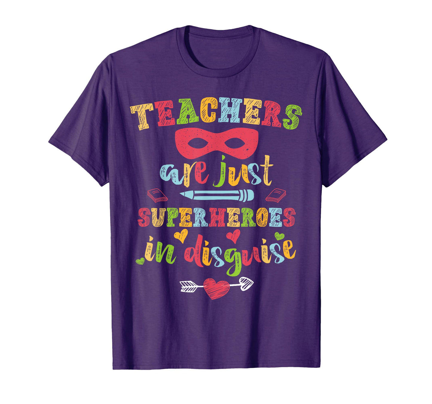 Back To School Teachers Are Just Superheroes hand drawn 2025 T-Shirt