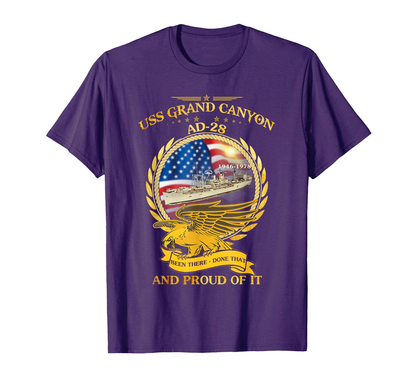 USS Grand Canyon (AD-28) 1946-1978 T-Shirt