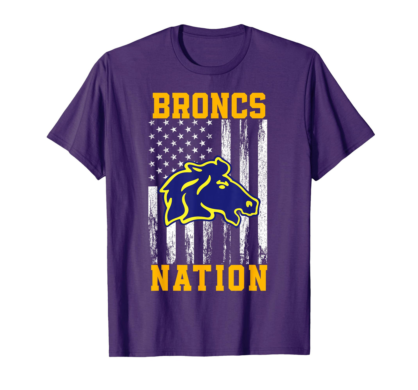 Sheridan Broncs Logo Nation HS T-Shirt